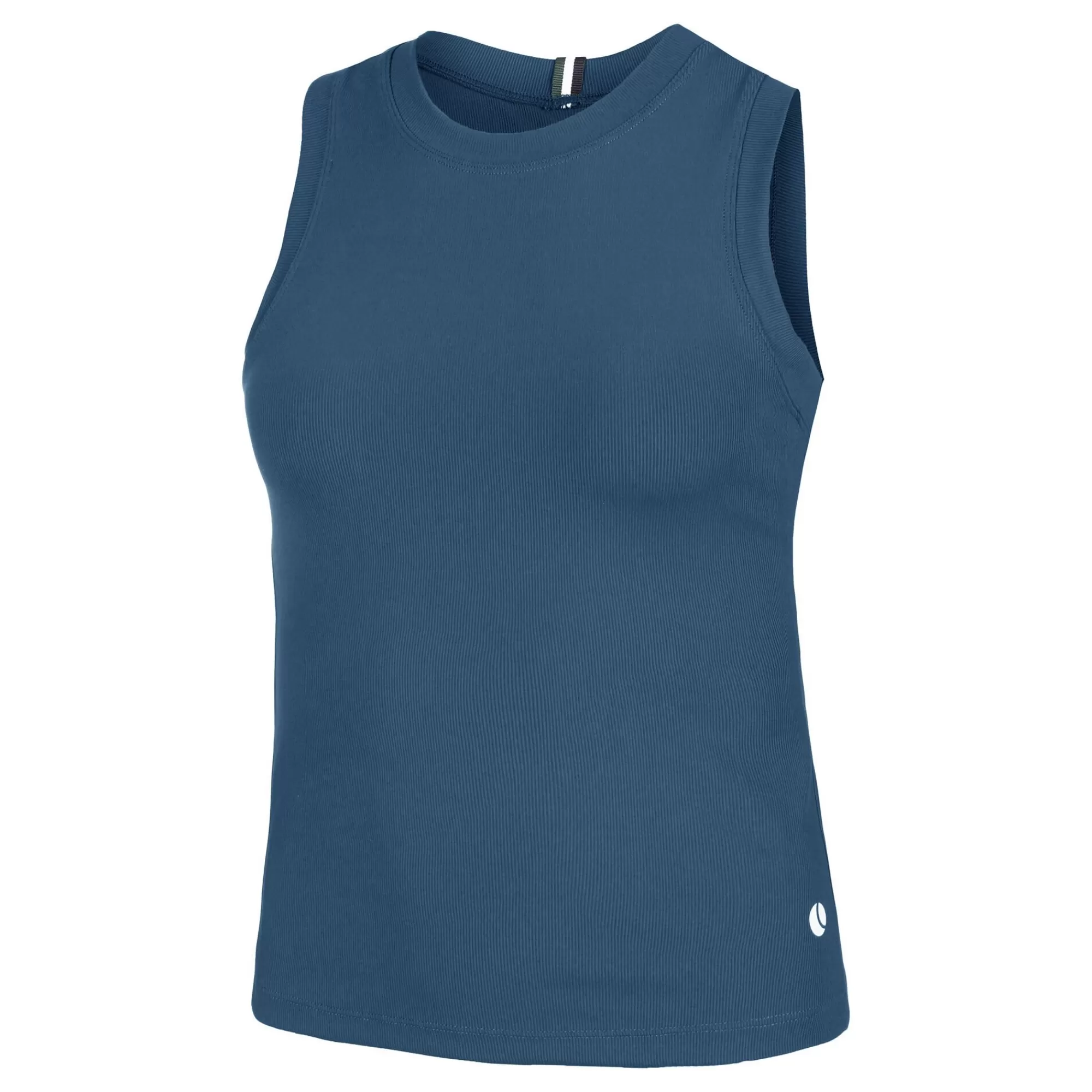 Ace Rib Pocket Tank Top Women - Dark Blue>Björn Borg New