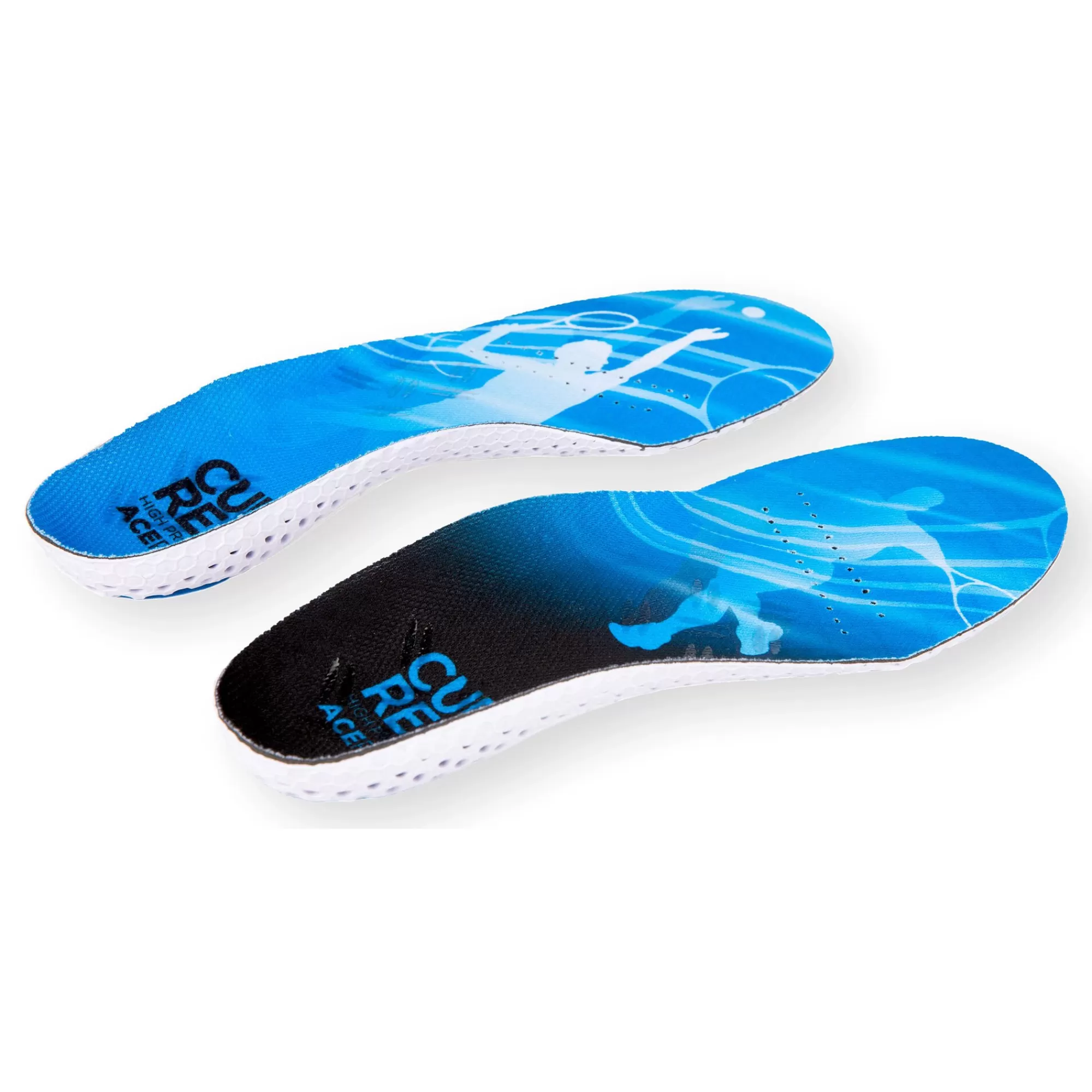 AcePro High Insoles - Light Blue, Black>CURREX Cheap