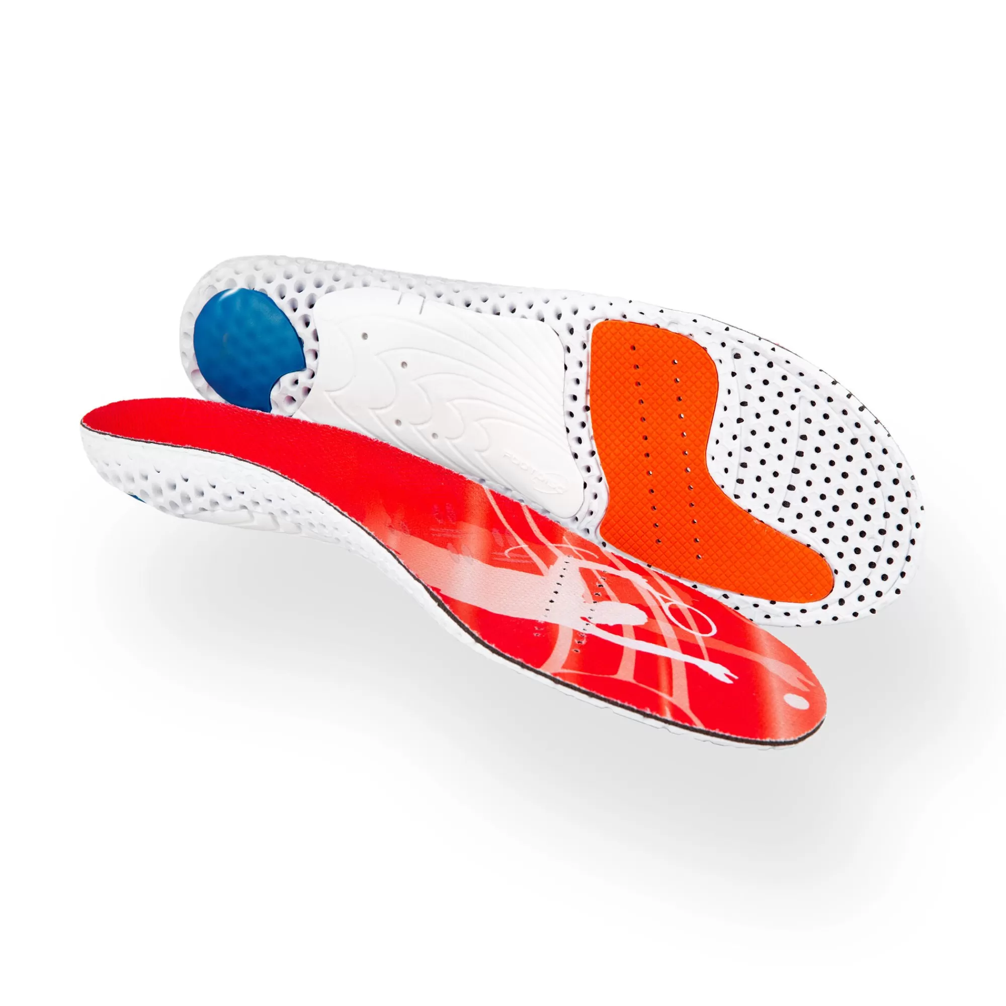 AcePro Low Insoles - Red, Dark Red>CURREX Hot