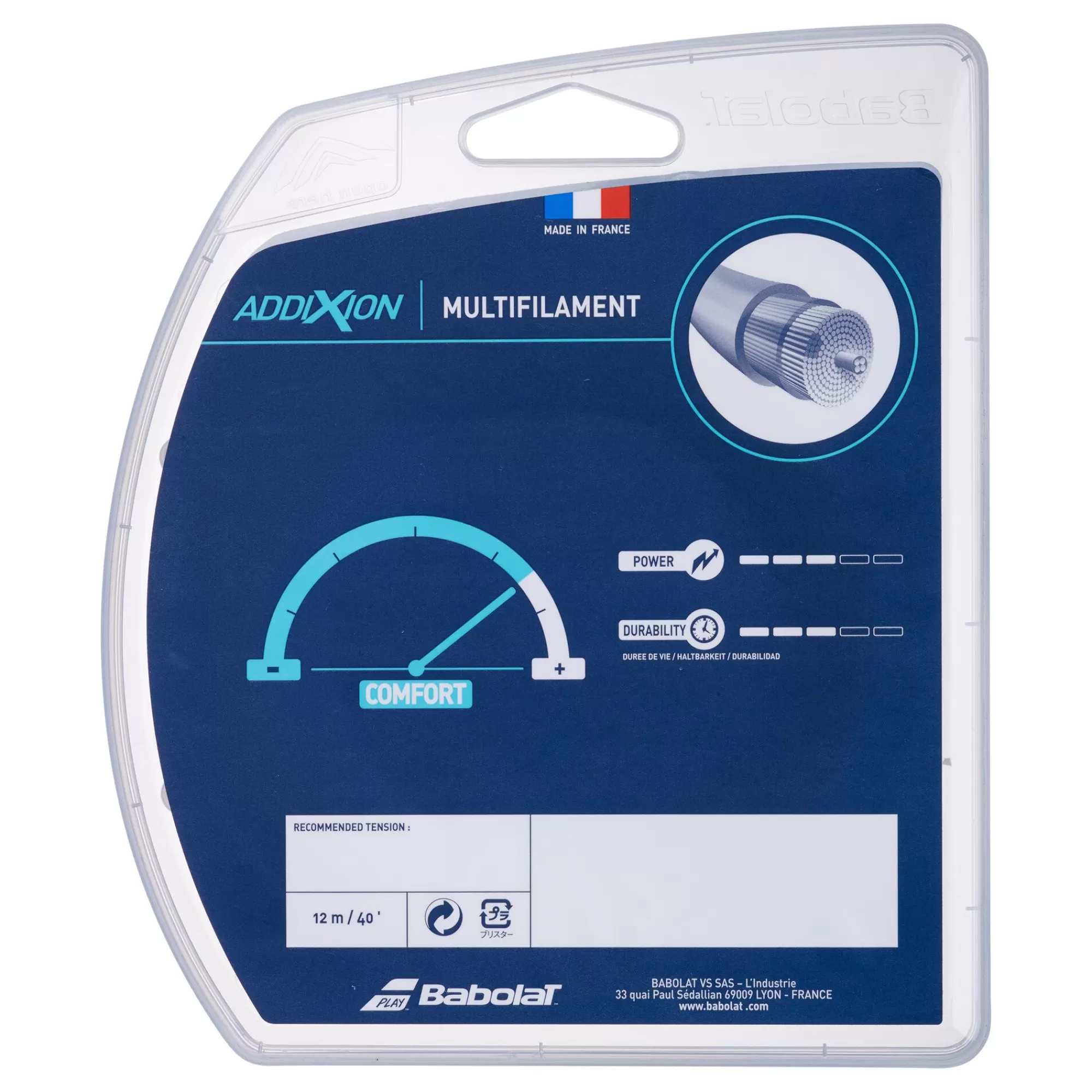 Addixon String Set 12m - Ecru>Babolat Cheap