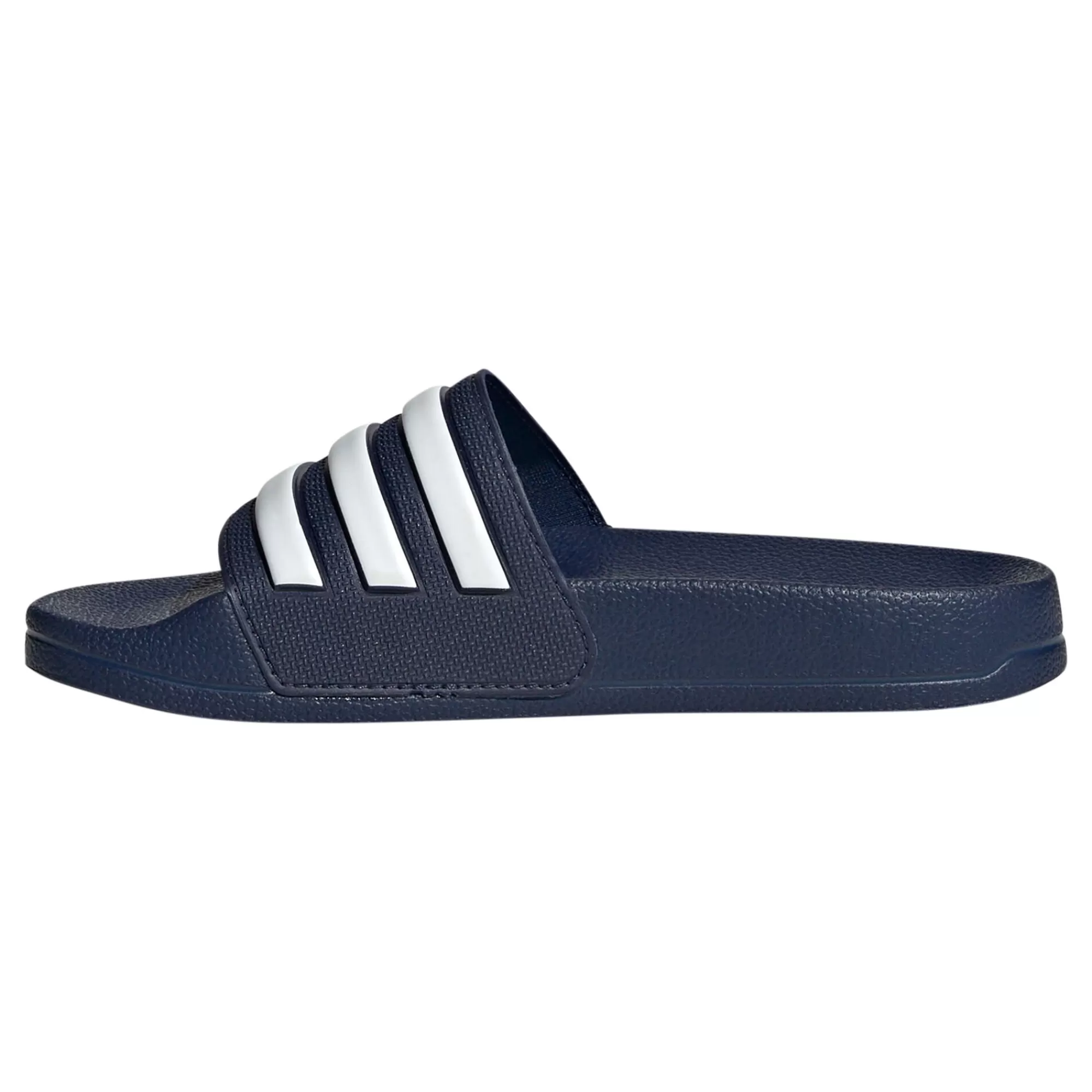 Adilette Shower Slippers Kids - Dark Blue, White>adidas Store