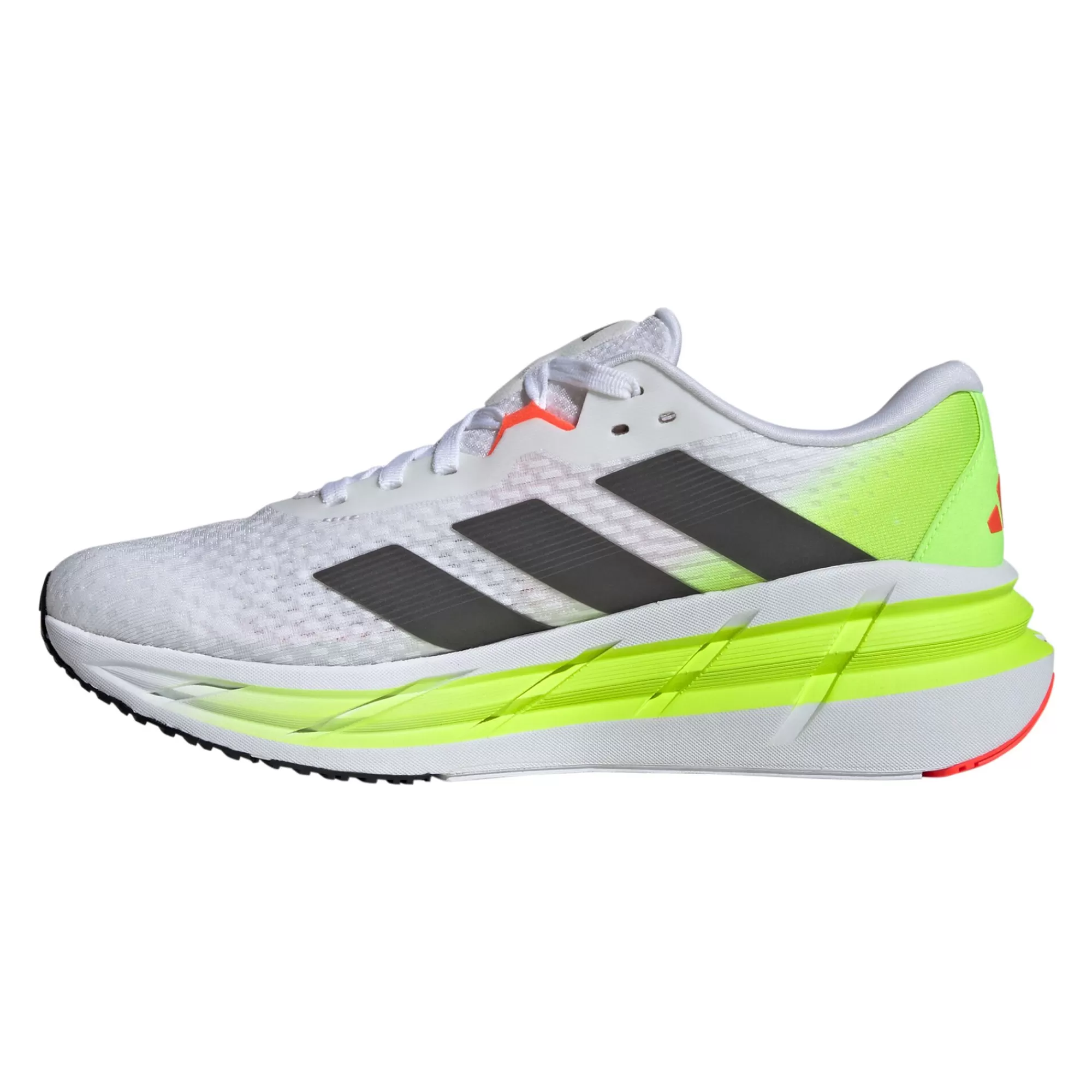 Adistar 3 Neutral Running Shoe Men - White, Lime>adidas Sale