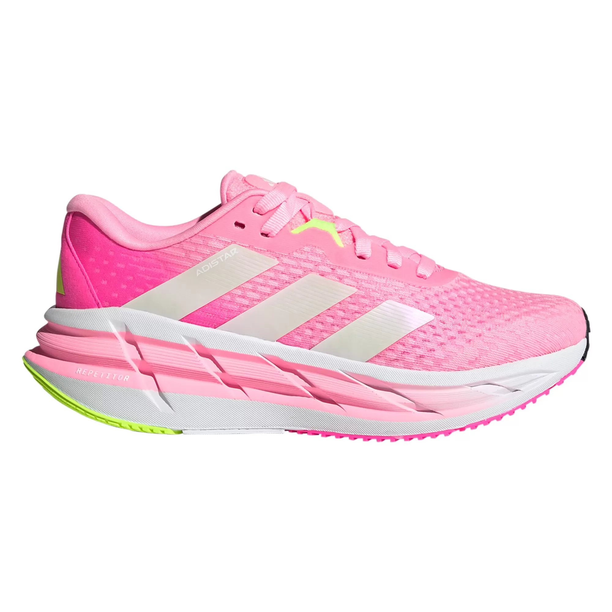 Adistar 3 Neutral Running Shoe Women - Pink, White>adidas Online