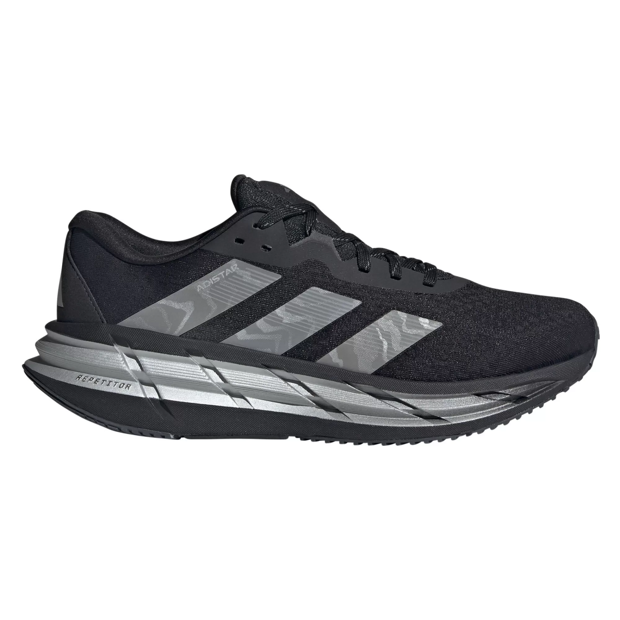 Adistar 3 Reflective Neutral Running Shoe Men - Black, Silver>adidas Discount