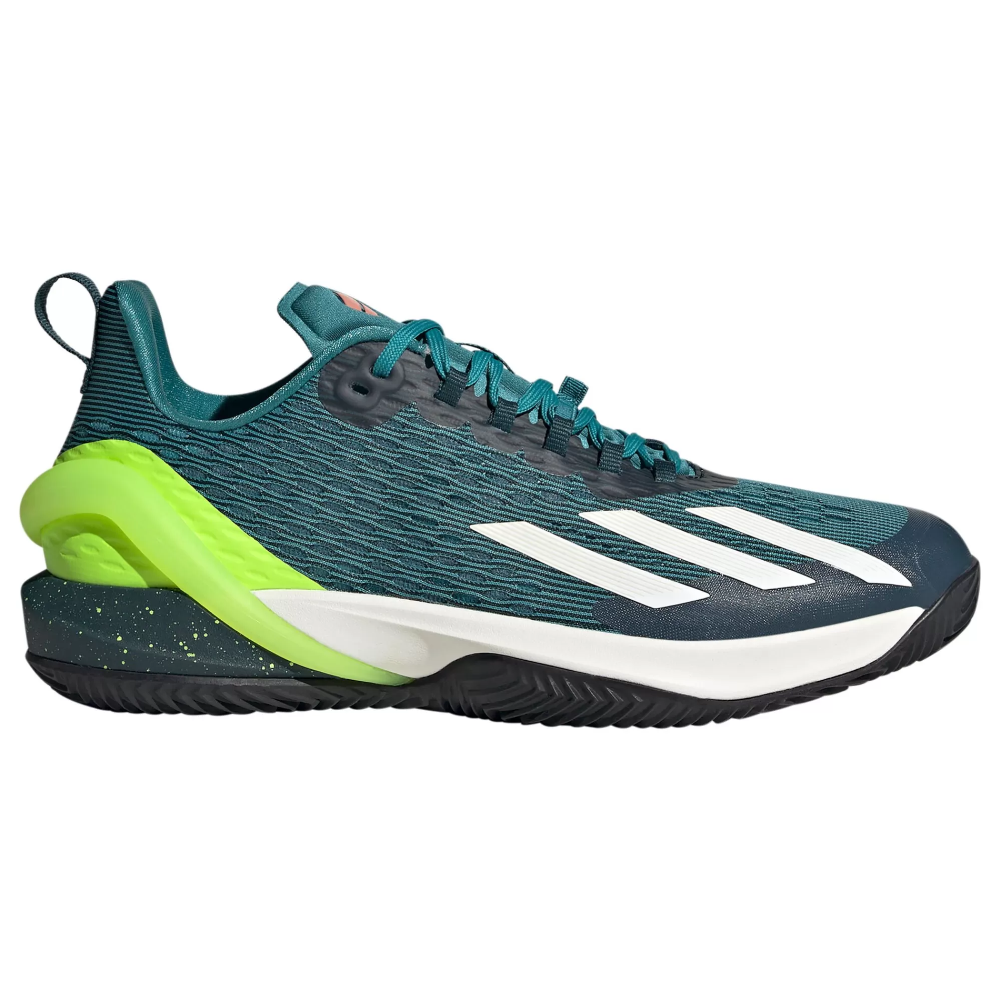 Adizero Cybersonic Clay Court Shoe Men - Blue, Green>adidas Cheap