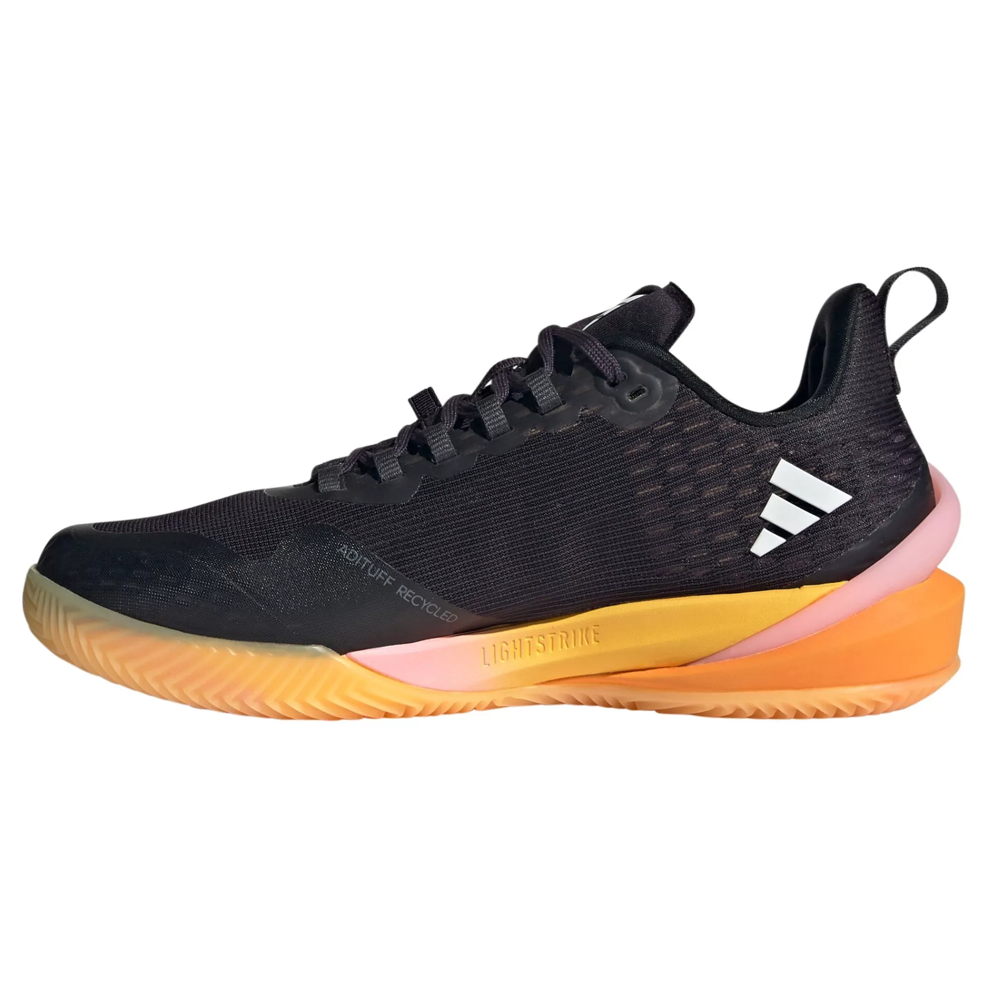 Adizero Cybersonic Clay Court Shoe Women - Black, Orange>adidas Online