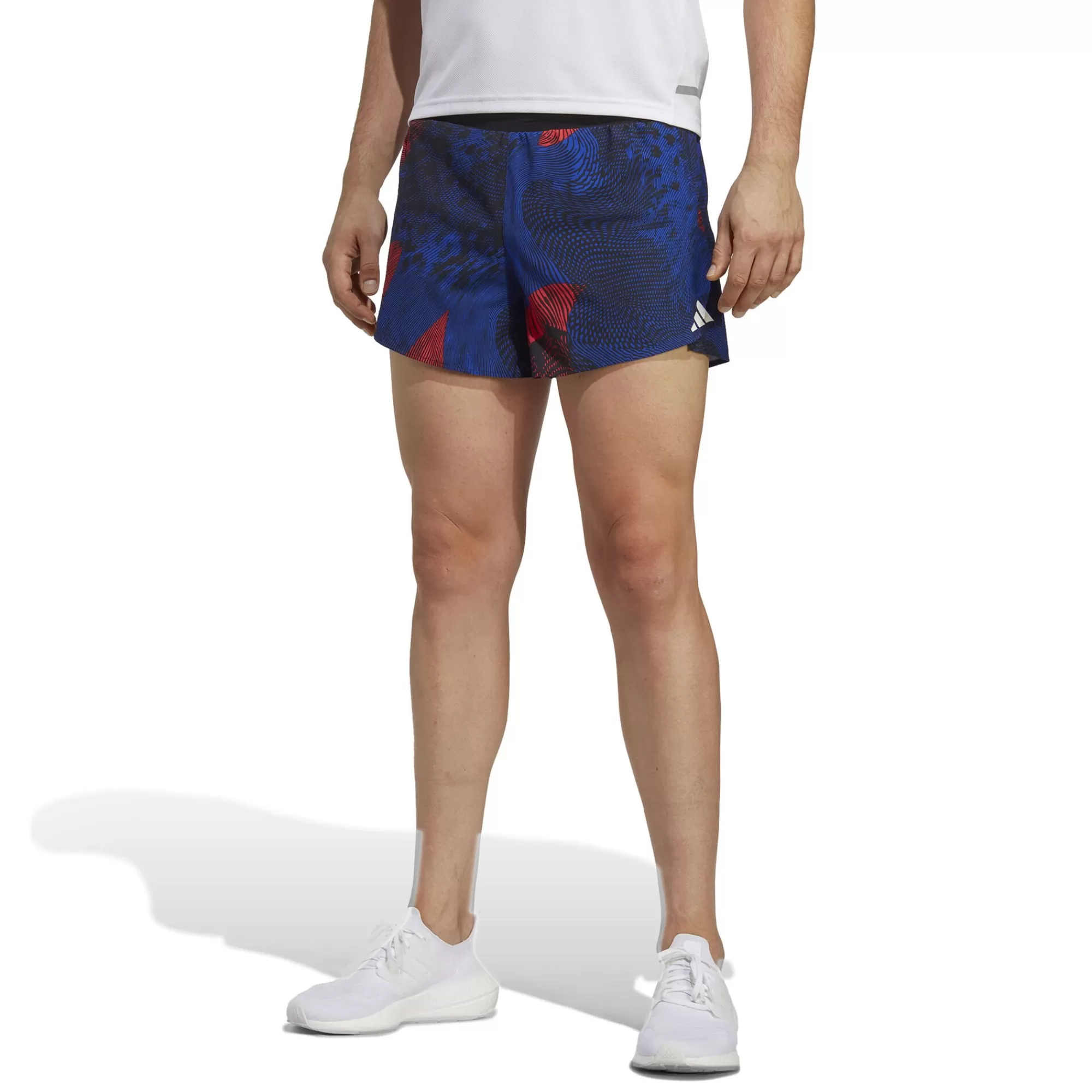 Adizero Split Shorts Men - Blue, Black>adidas Cheap
