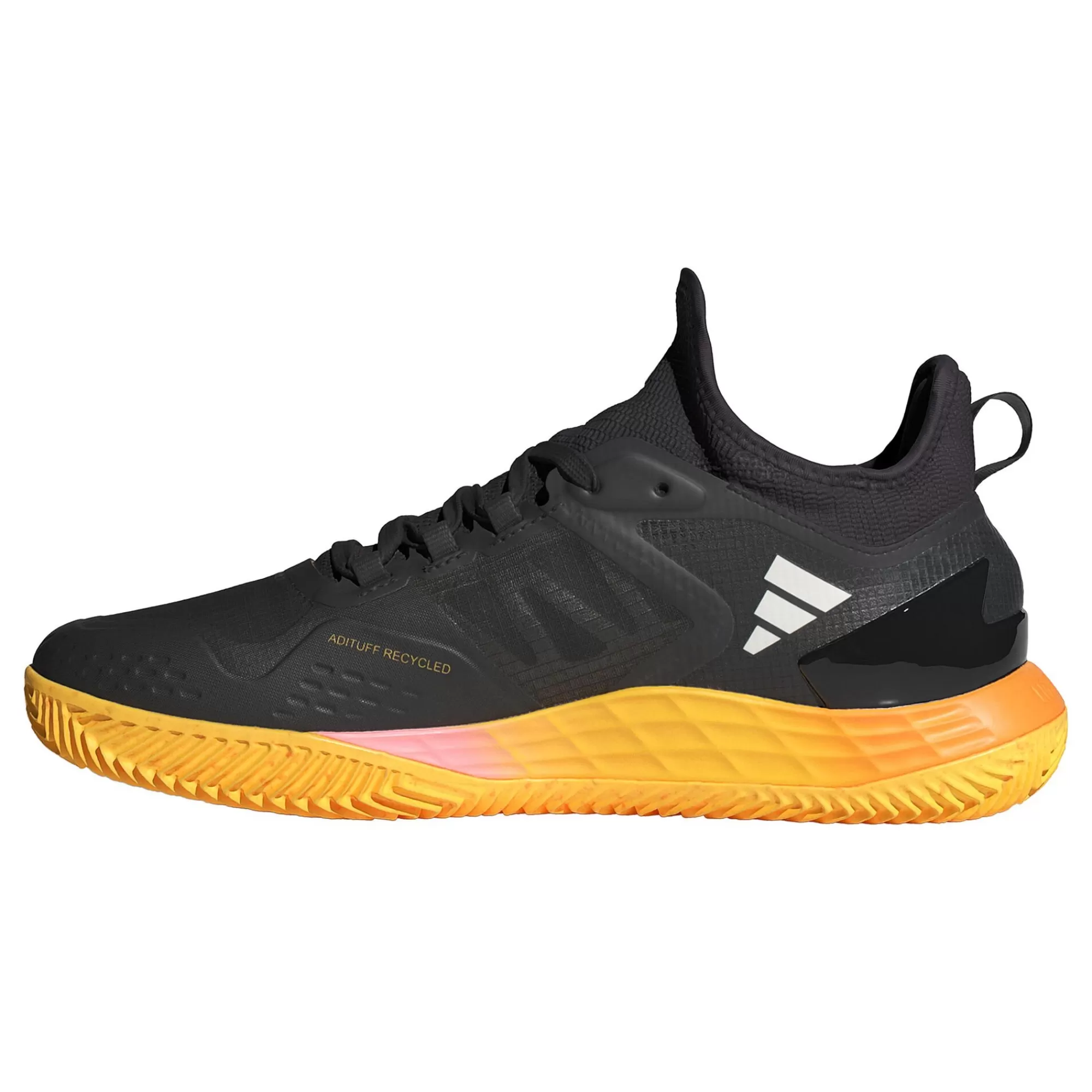 Adizero Ubersonic 4.1 Clay Court Shoe Men - Black, Orange>adidas Discount