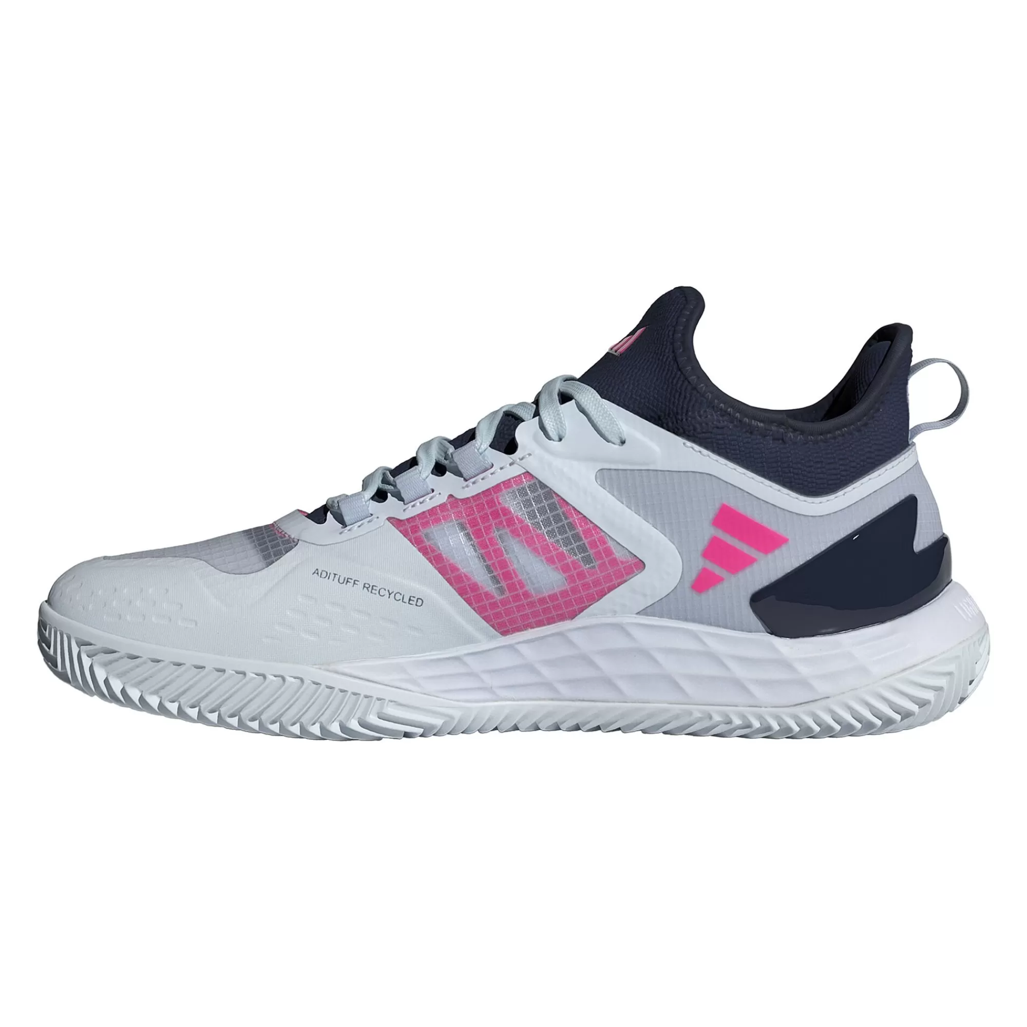 Adizero Ubersonic 4.1 Clay Court Shoe Men - Lightgrey, Dark Blue>adidas Cheap