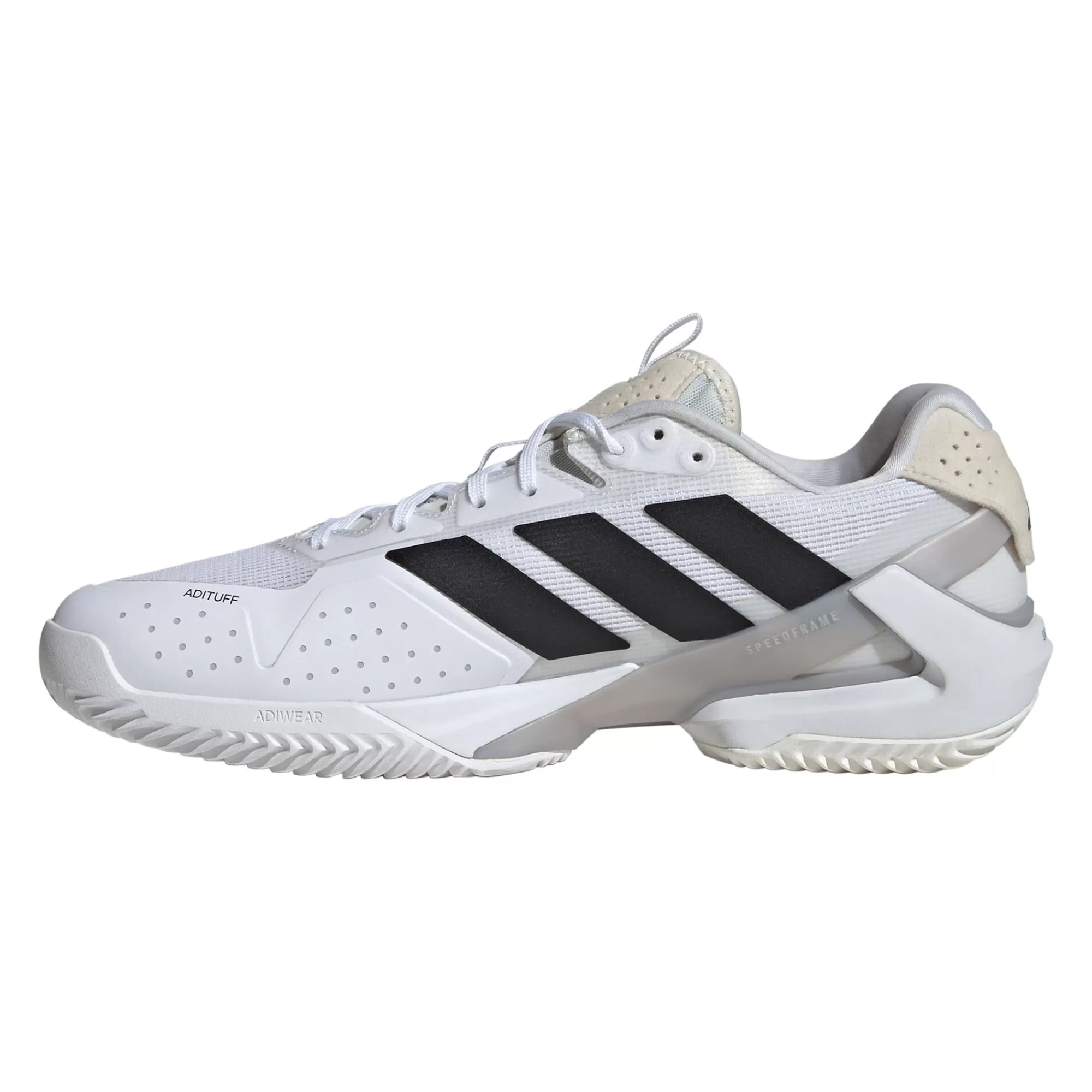 Adizero Ubersonic 5 Clay Court Shoe Men - White, Black>adidas Online