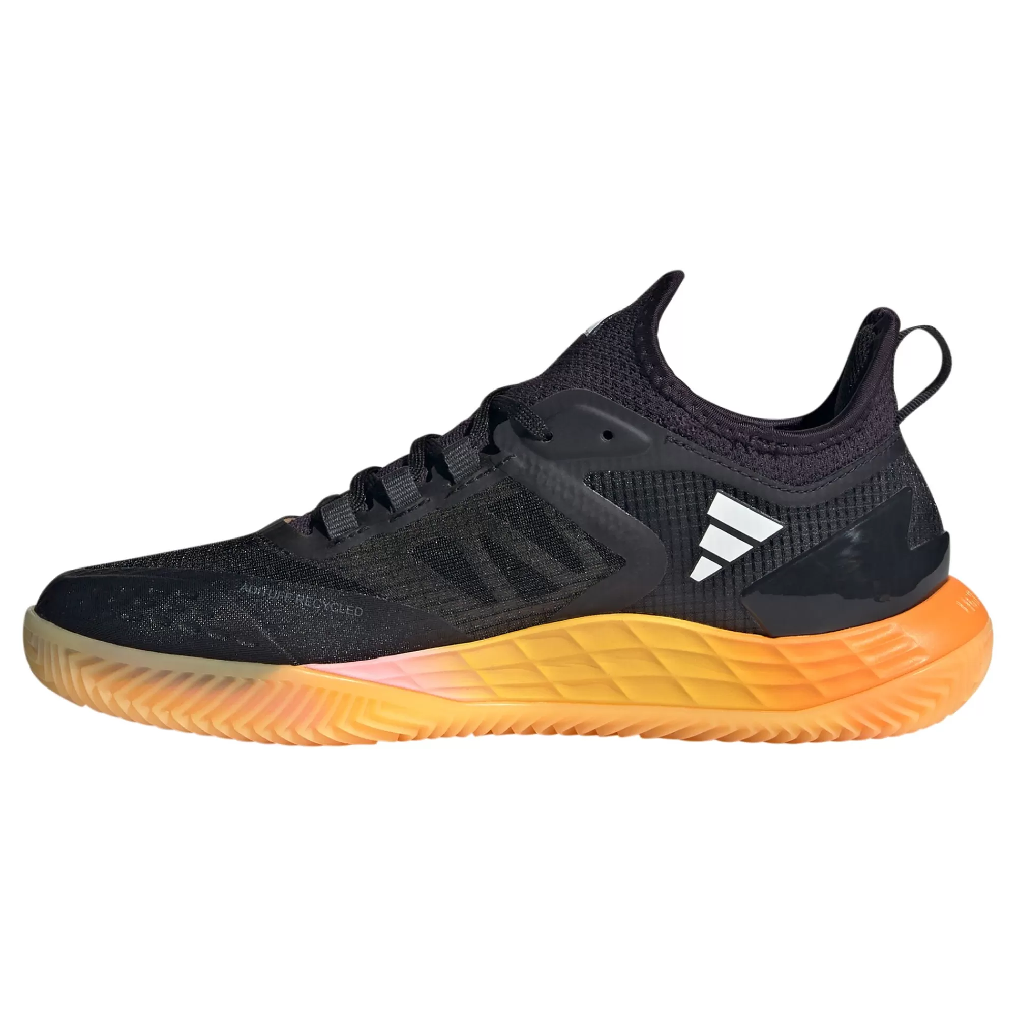 Adizero Ubersonic 4.1 Clay Court Shoe Women - Black, Orange>adidas Best
