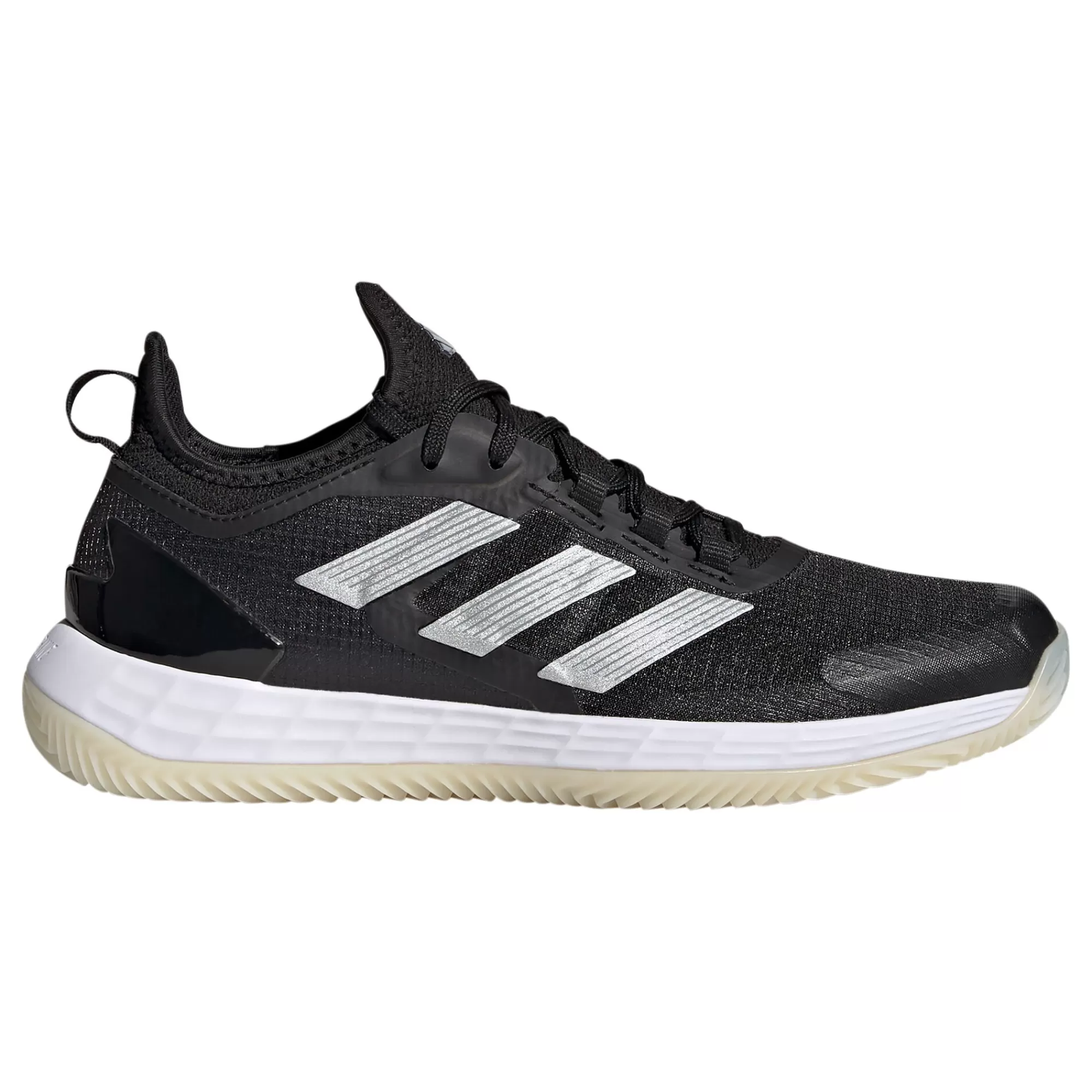 Adizero Ubersonic 4.1 Clay Court Shoe Women - Black, Silver>adidas New