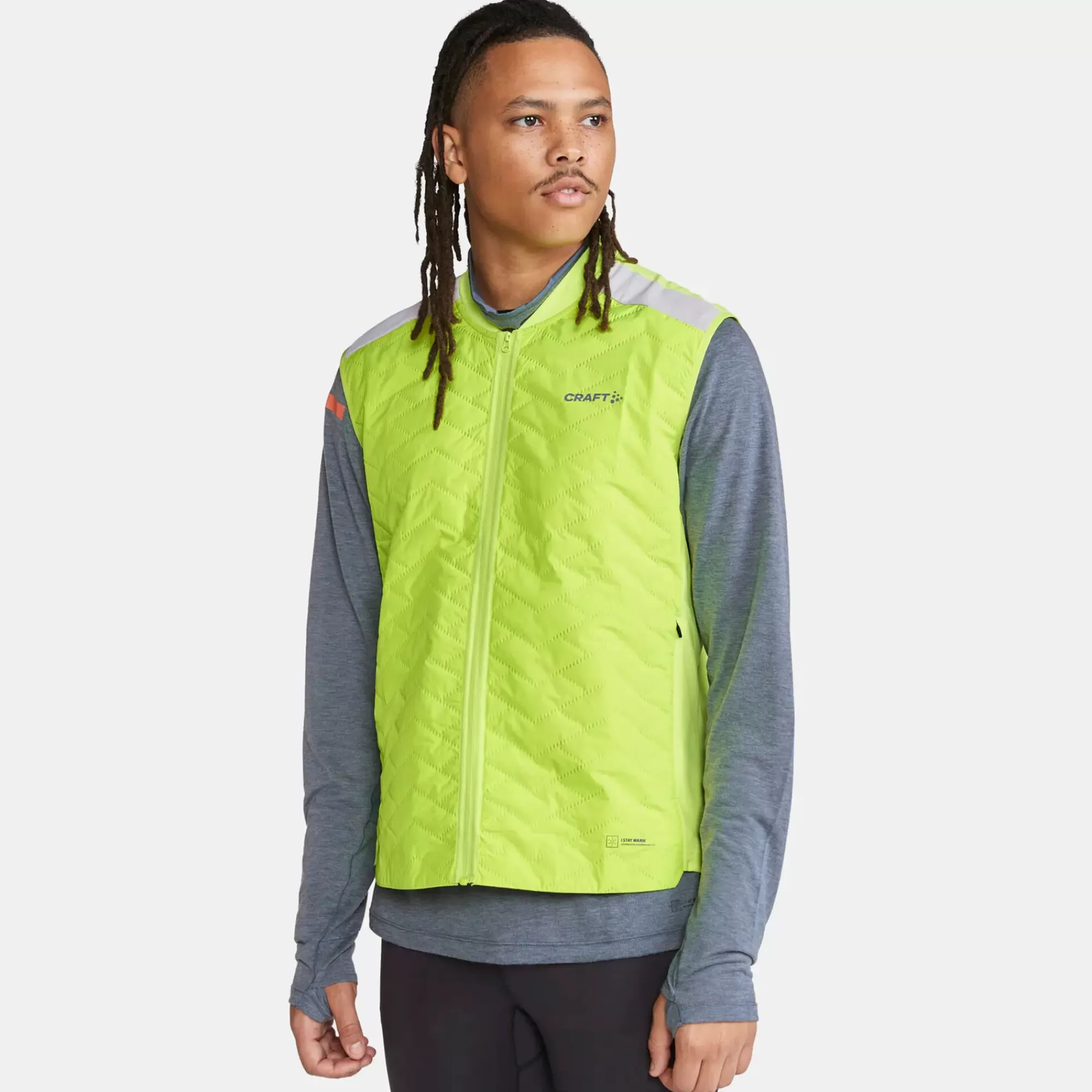 ADV SUBZ Lumen Running Vests Men - Neon Green>Craft Cheap