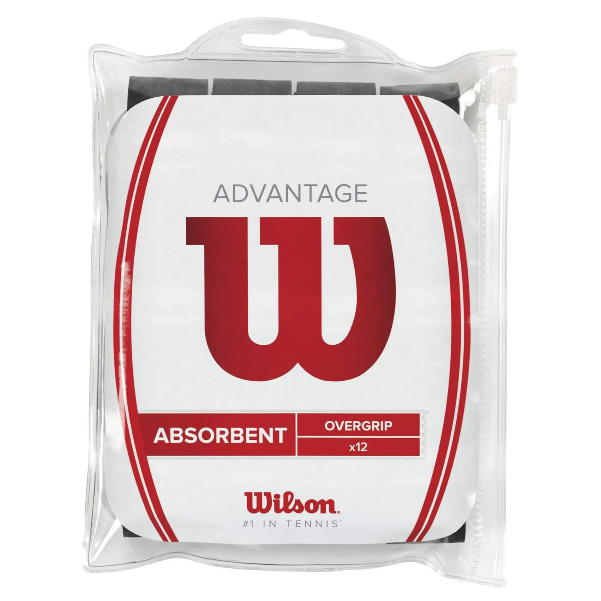 Advantage Overgrip 12 Pack - Black>Wilson Cheap