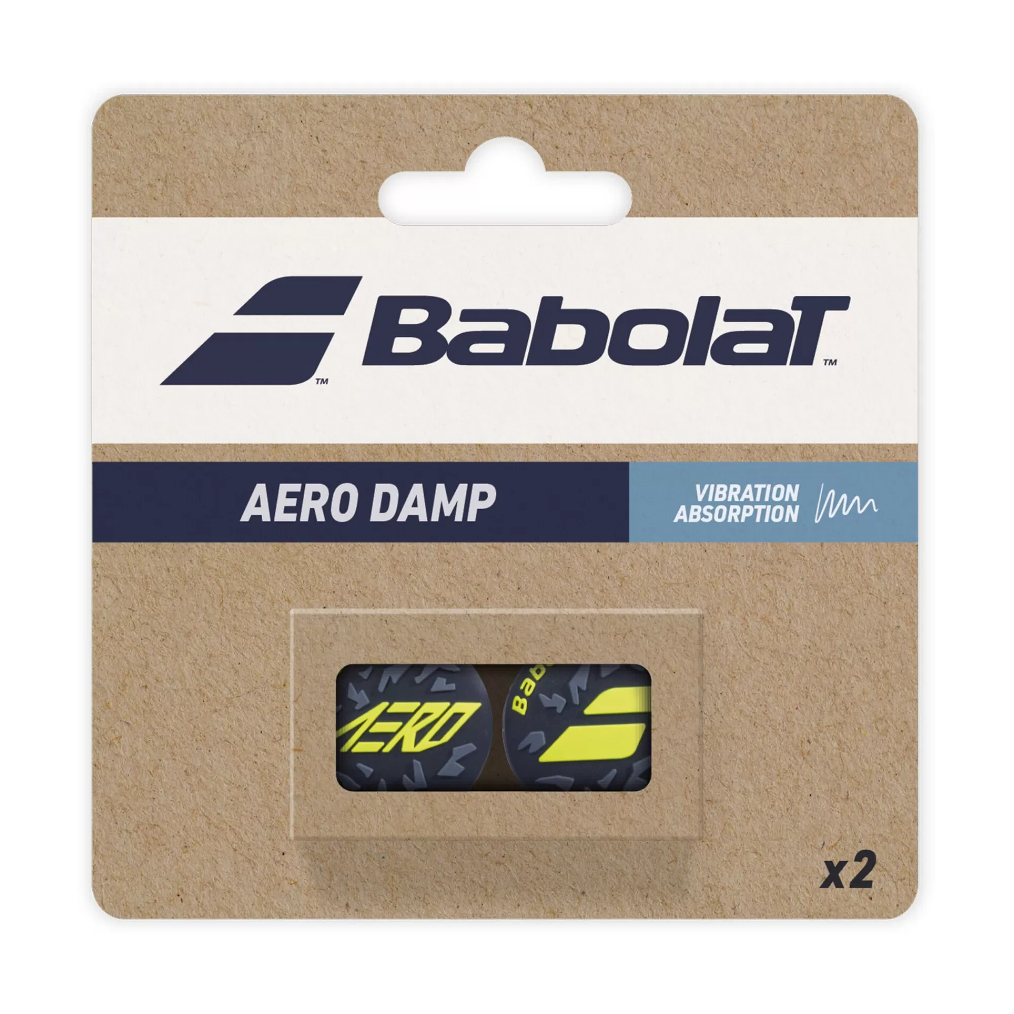 Aero Dampener 2 Pack - Black>Babolat New