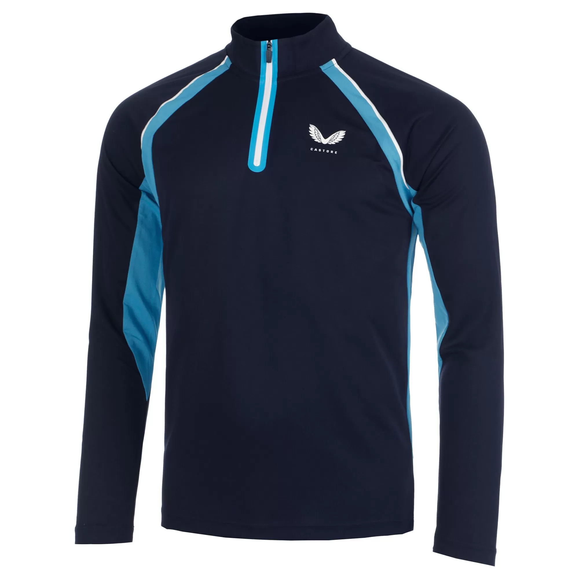 Aeromesh 1/4 Zip Long Sleeve Men - Dark Blue>Castore New