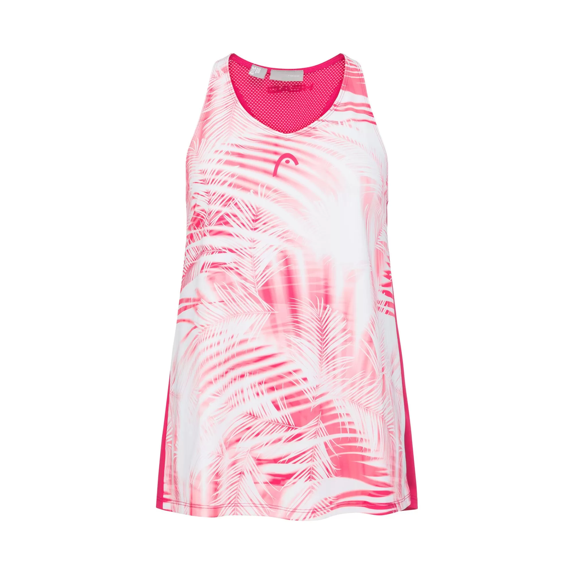 Agility Tank Top Girls - White, Pink>HEAD Discount