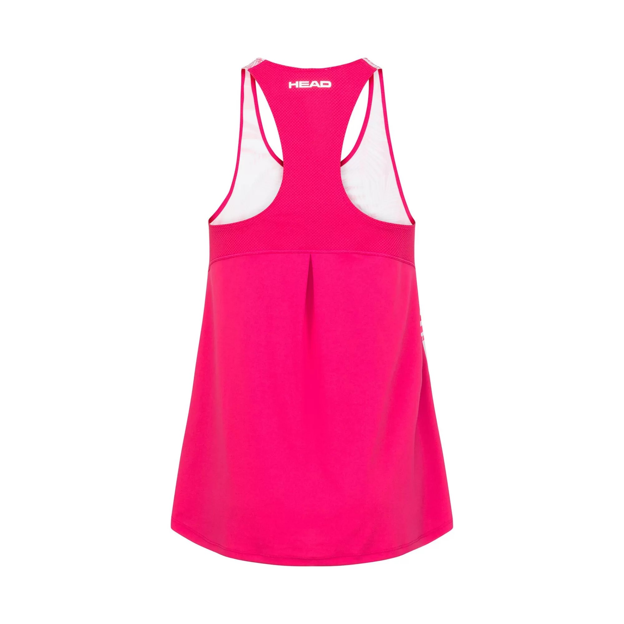 Agility Tank Top Girls - White, Pink>HEAD Discount