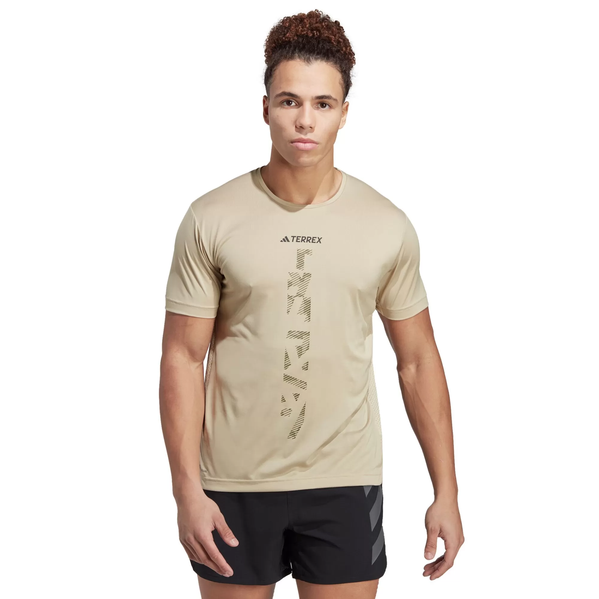 Agravic Running Shirt Men ->adidas Cheap