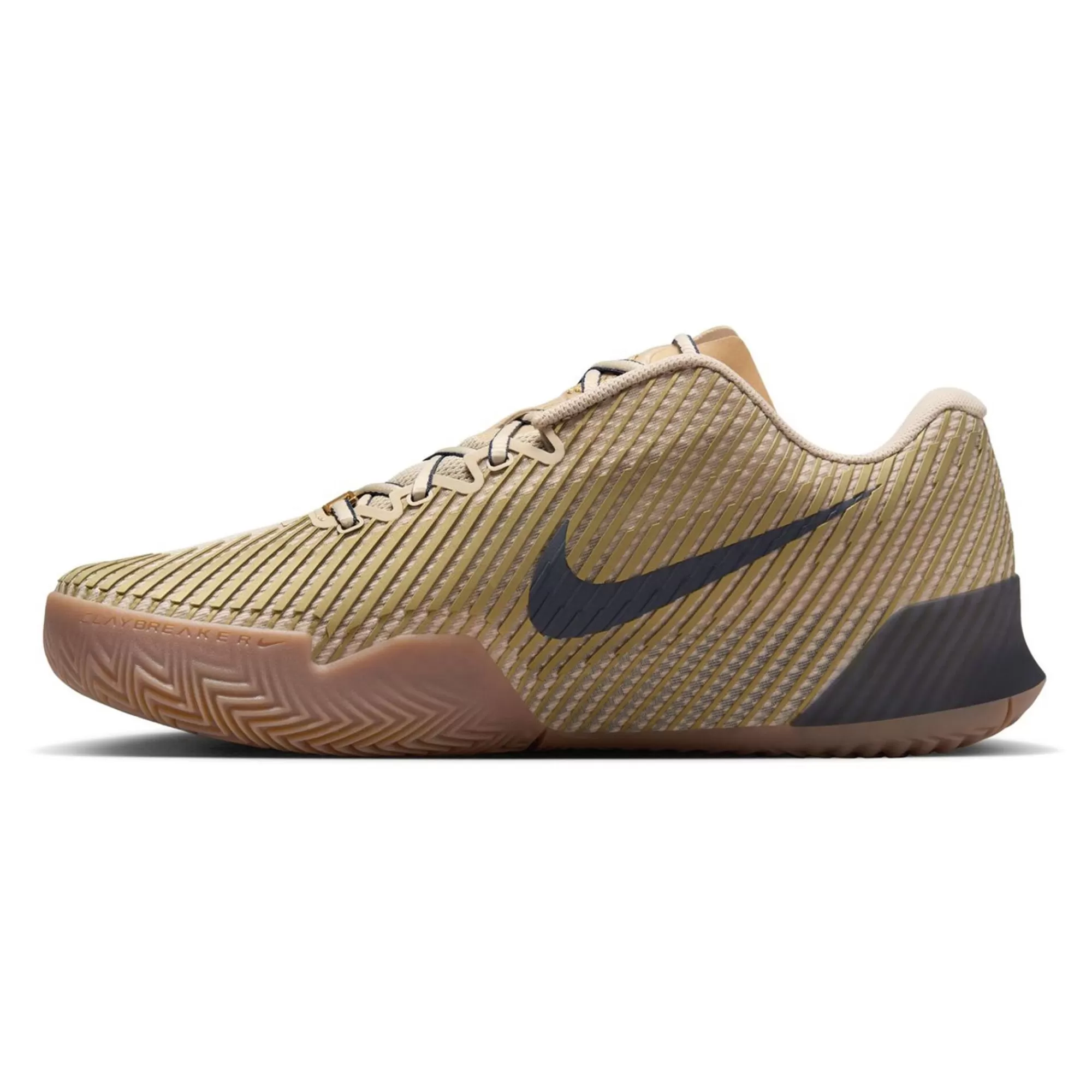 Air Zoom Vapor 11 PRM Clay Court Shoe Men - Beige, Dark Blue>Nike Best