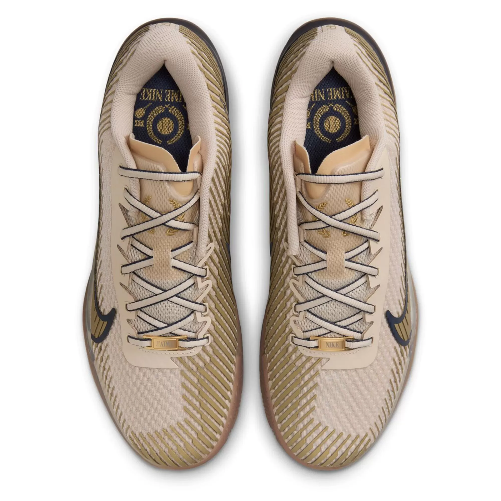 Air Zoom Vapor 11 PRM Clay Court Shoe Men - Beige, Dark Blue>Nike Best
