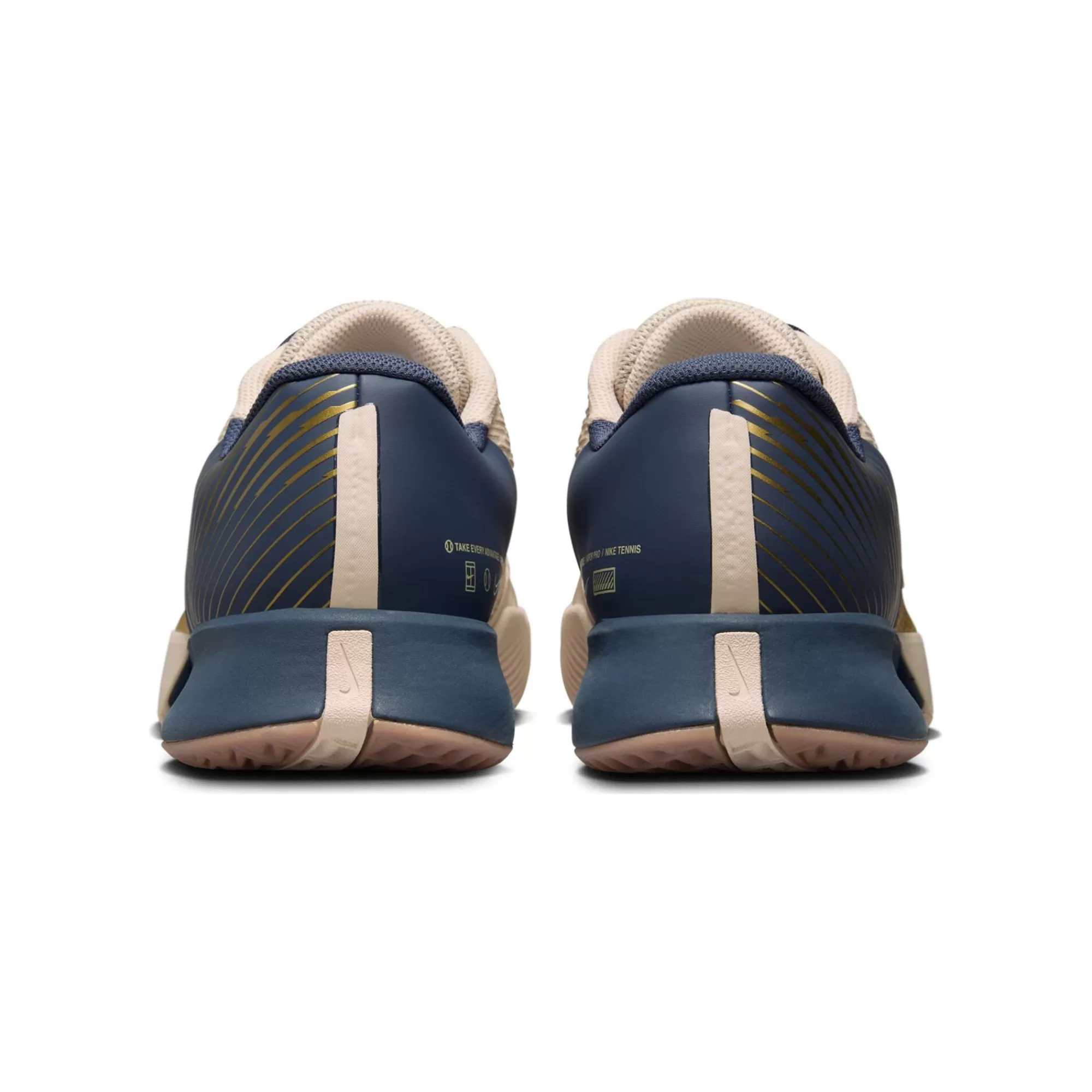 Air Zoom Vapor Pro 2 PRM Clay Court Shoe Men - Beige, Dark Blue>Nike Clearance