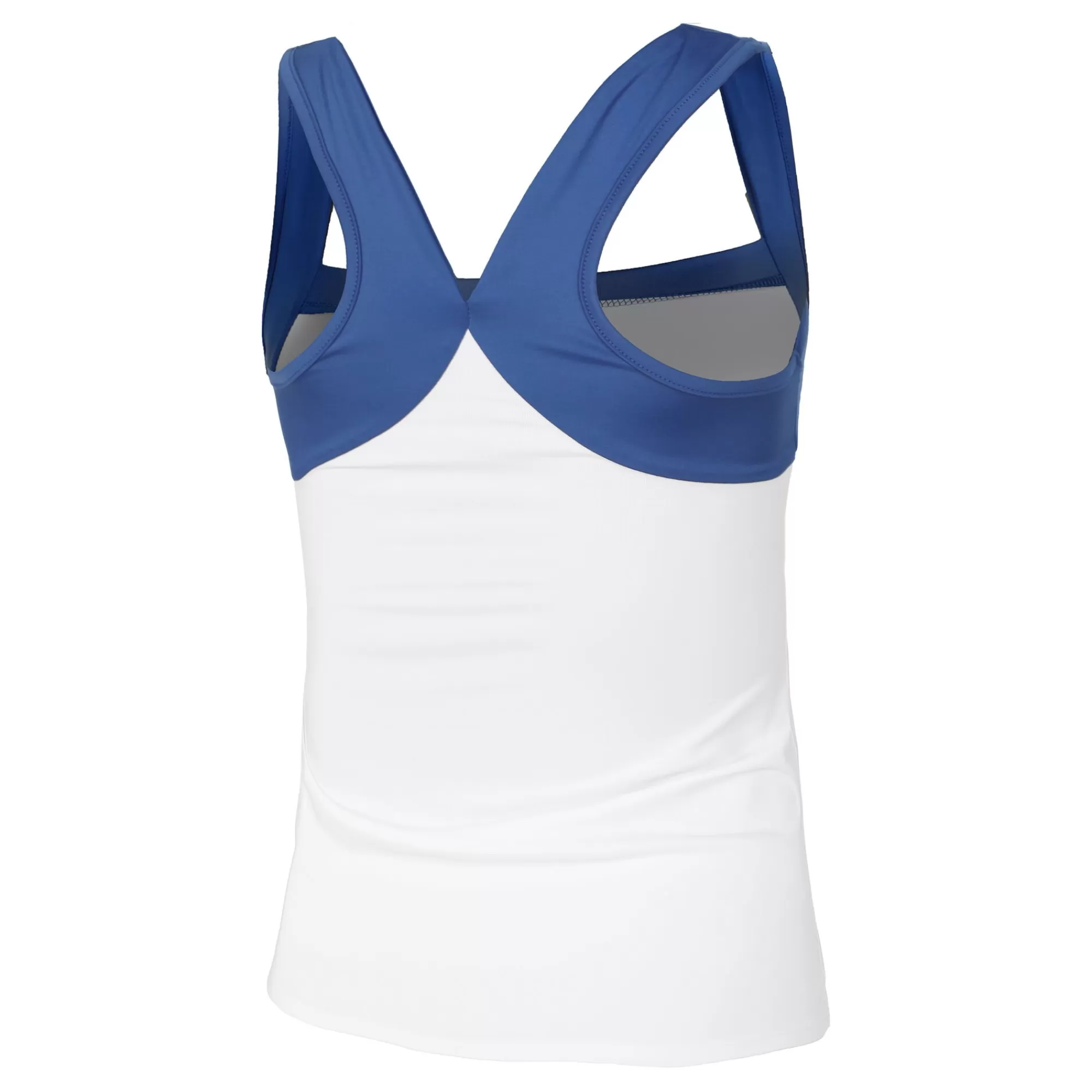 Alas Tank Top Women - White, Blue>BB by Belen Berbel Discount