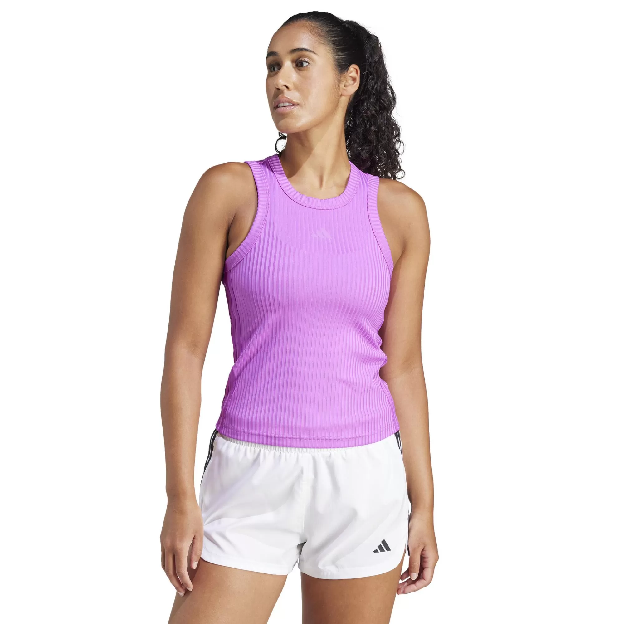 All Gym Seasonal Rib Tank Top Women ->adidas New