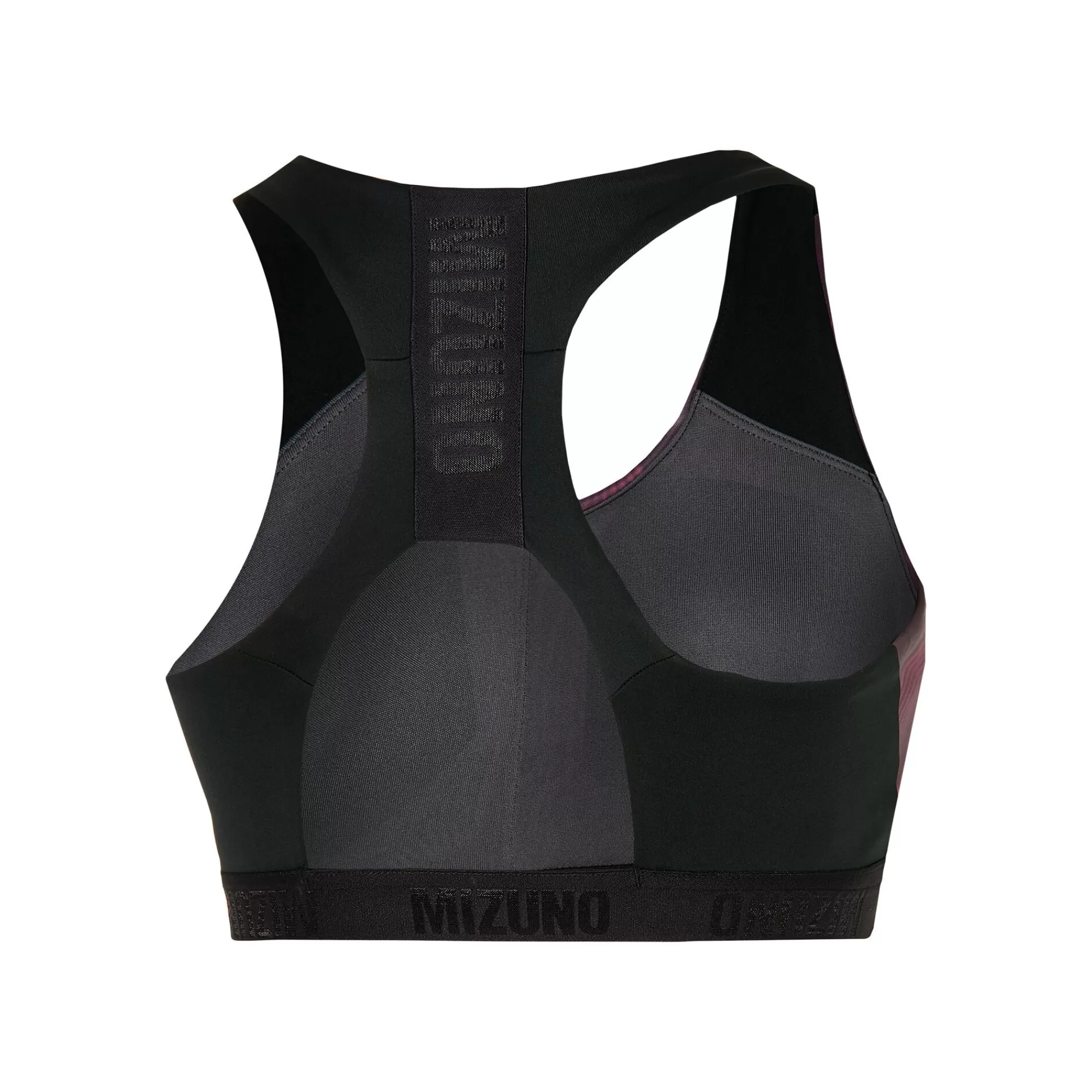 Alpha Graphic Sports Bras Women - Violet, Black>Mizuno Best