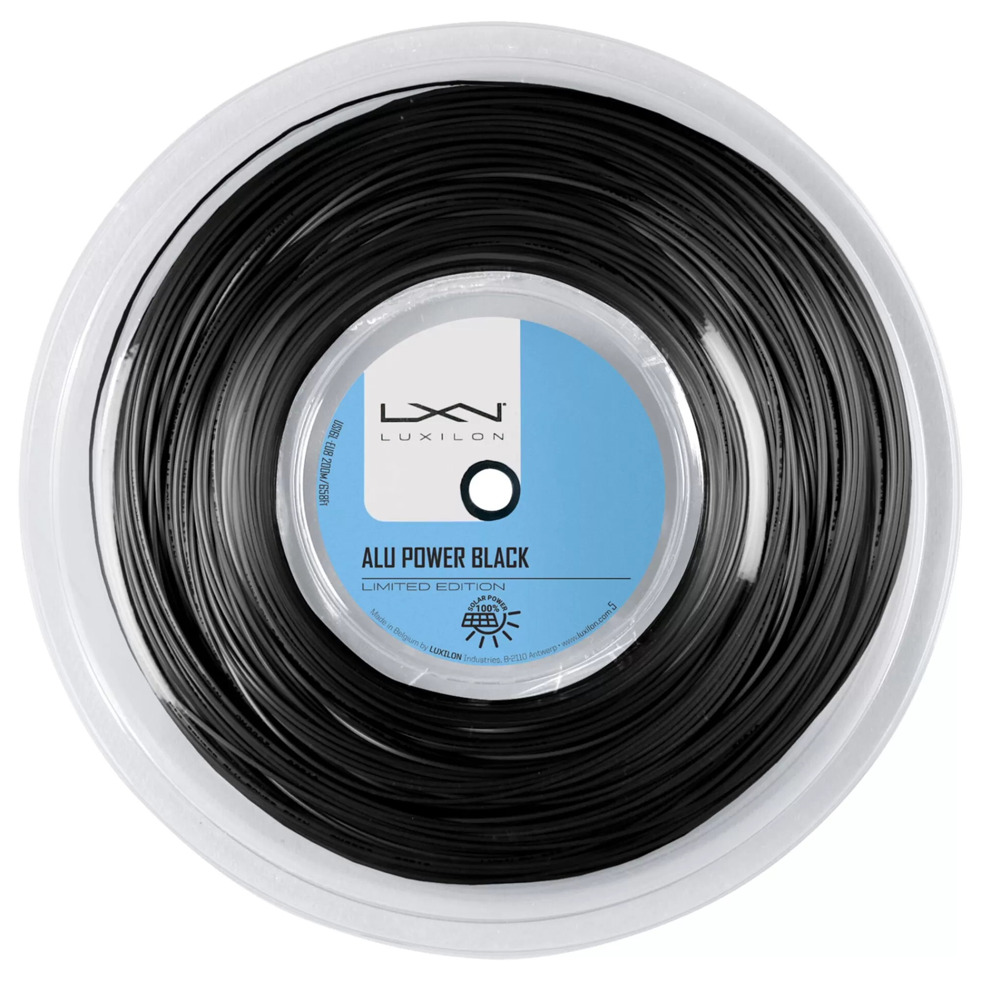 Alu Power Black Ltd String Reel 200m - Black>Luxilon Best Sale