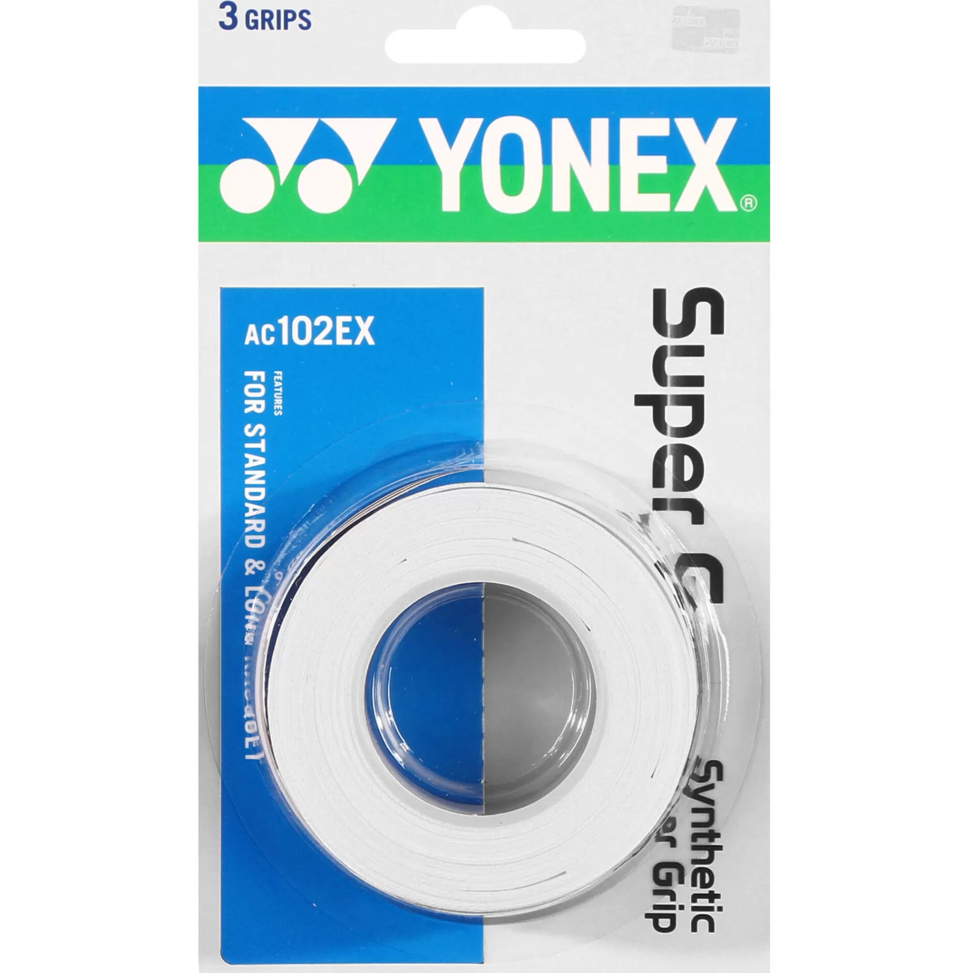 Angelique Kerber Super Grap 3 Pack - White>Yonex Outlet