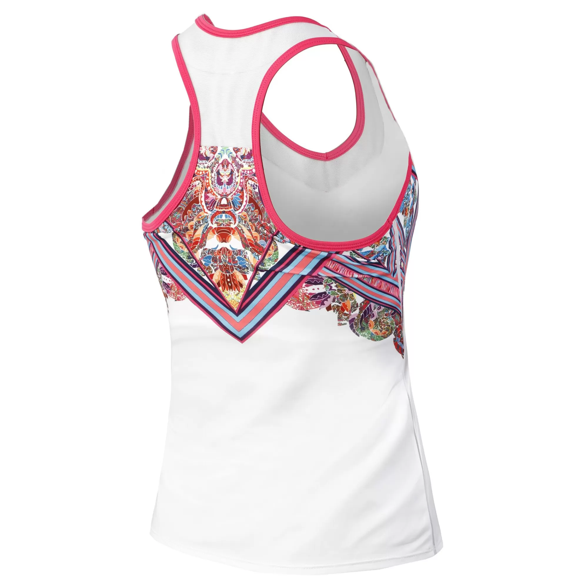 Athens Tank Top Women - White, Multicoloured>Lucky in Love Cheap