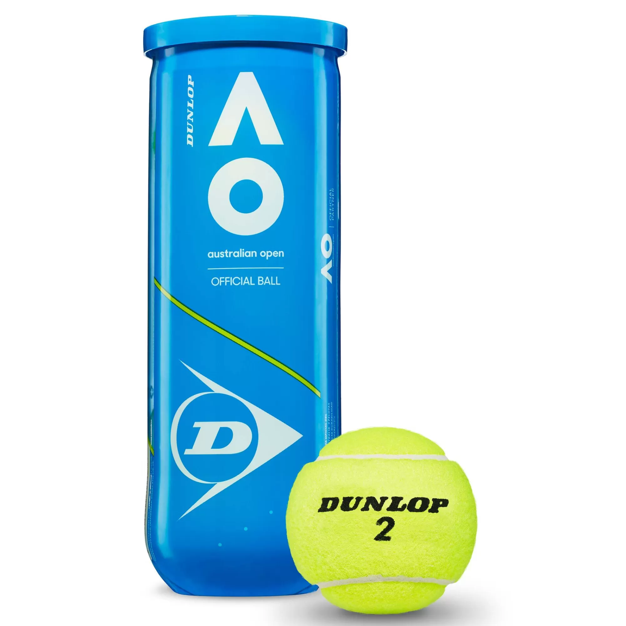 Australian Open 3 Ball Tube>Dunlop Discount