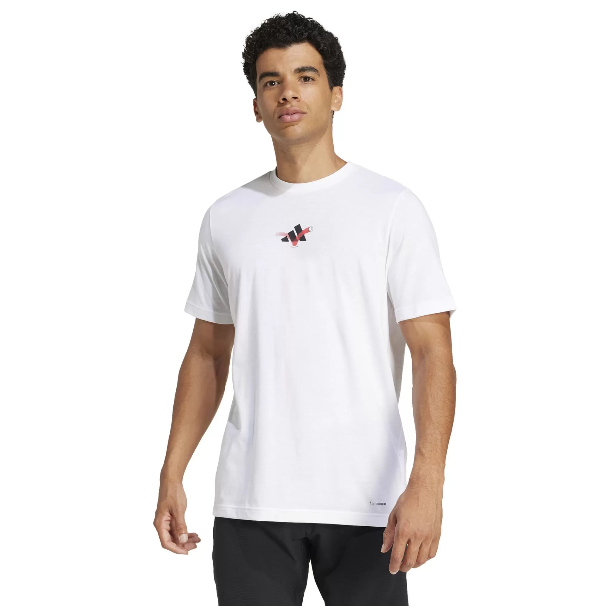 3B T-Shirt Men - White, Multicoloured>adidas Store