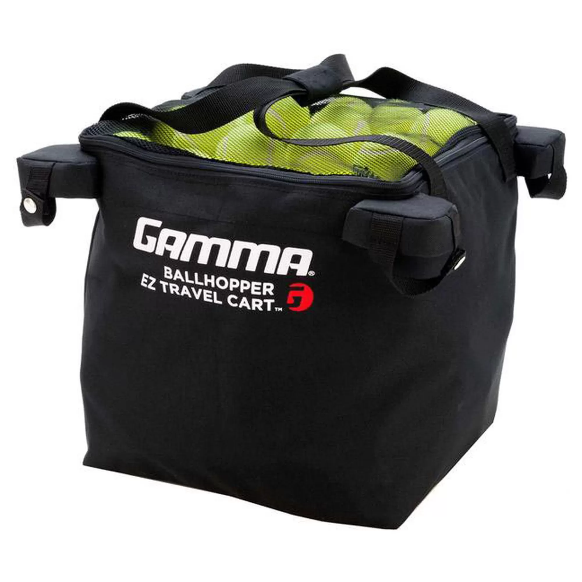 Ballhopper EZ Travel Cart 150 Extra Ball Pocket - Black>Gamma New