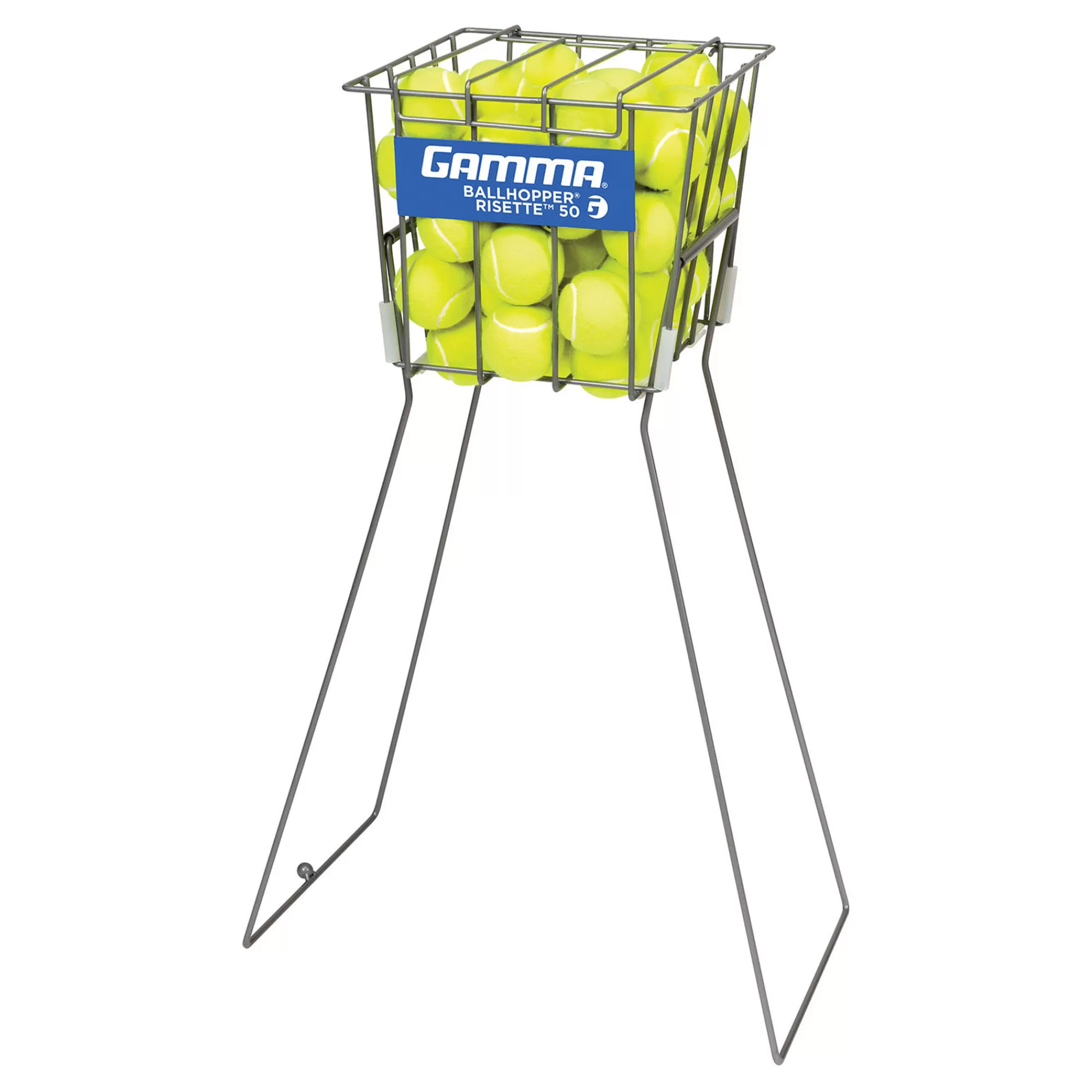 Ballhopper Risette 50 Ball Basket - Silver>Gamma Best Sale