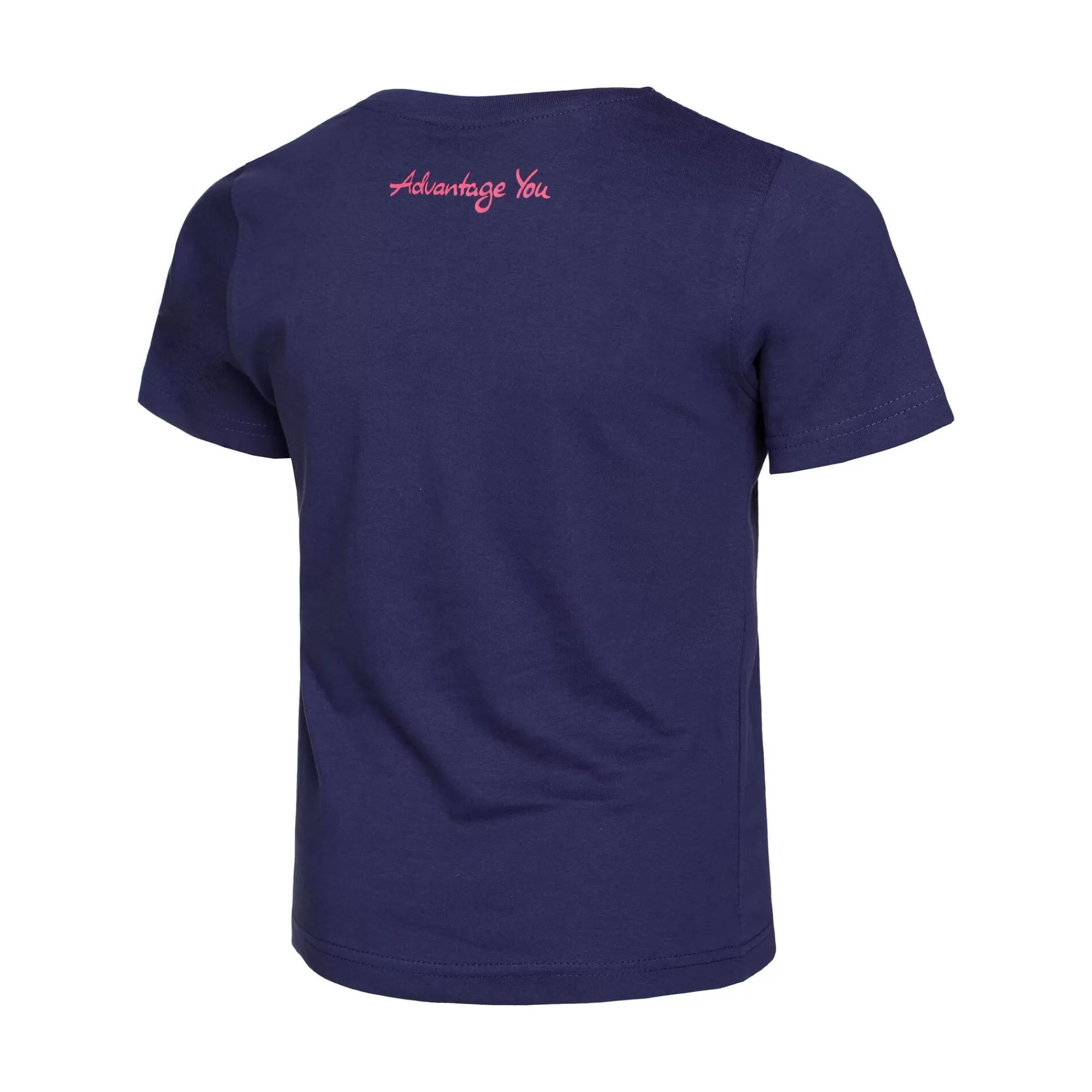 Basic Cotton T-Shirt Kids - Dark Blue, Pink>Tennis-Point Discount