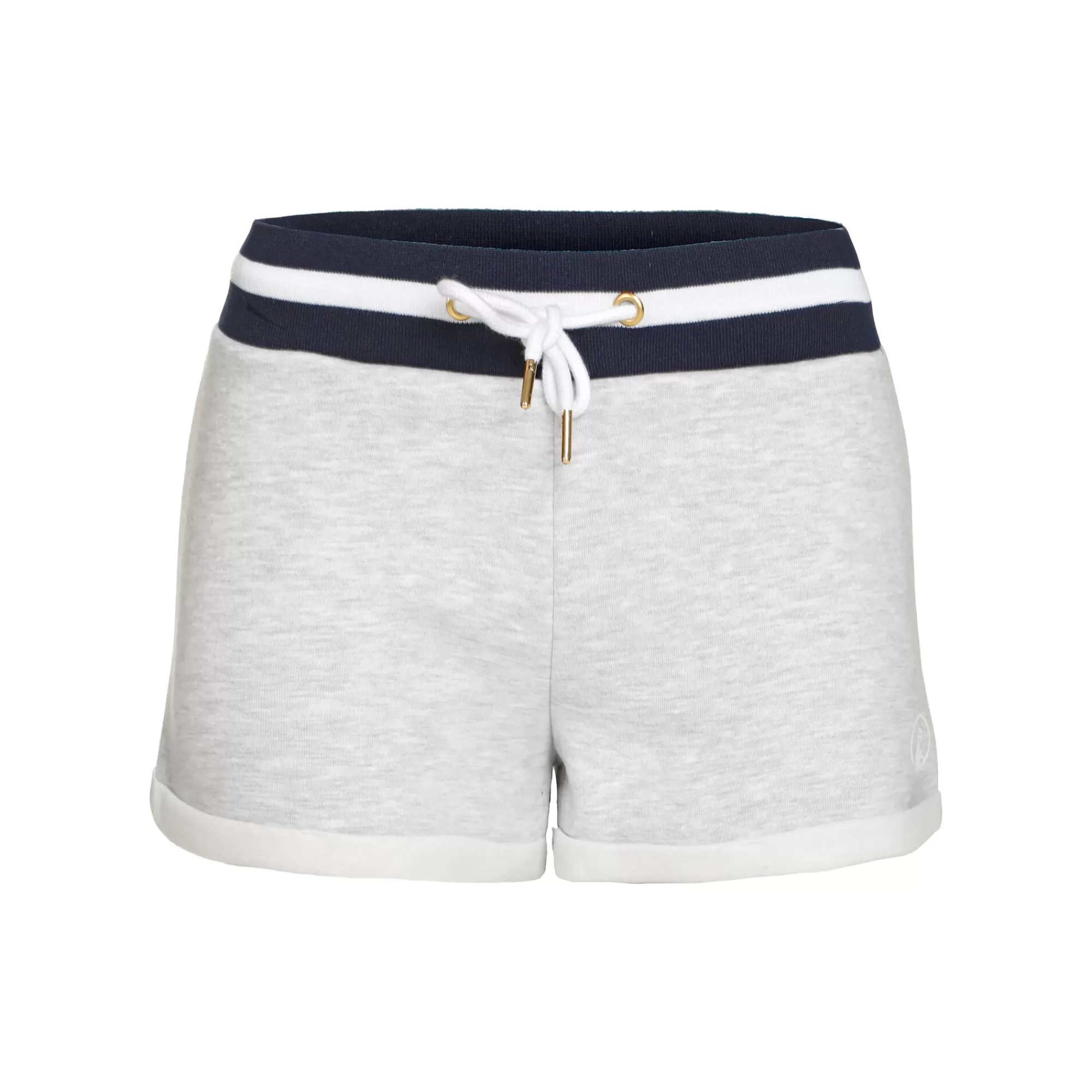 Basic Shorts Women - Lightgrey, Dark Blue>Quiet Please Hot