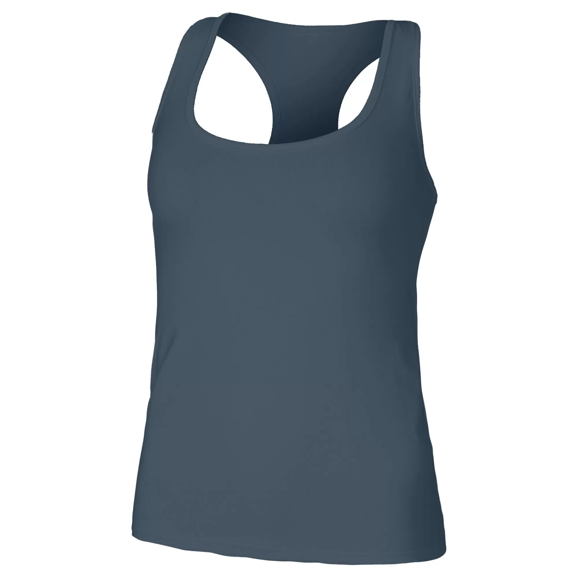 Basica Tank Top Women - Blue Grey>BB by Belen Berbel Best Sale