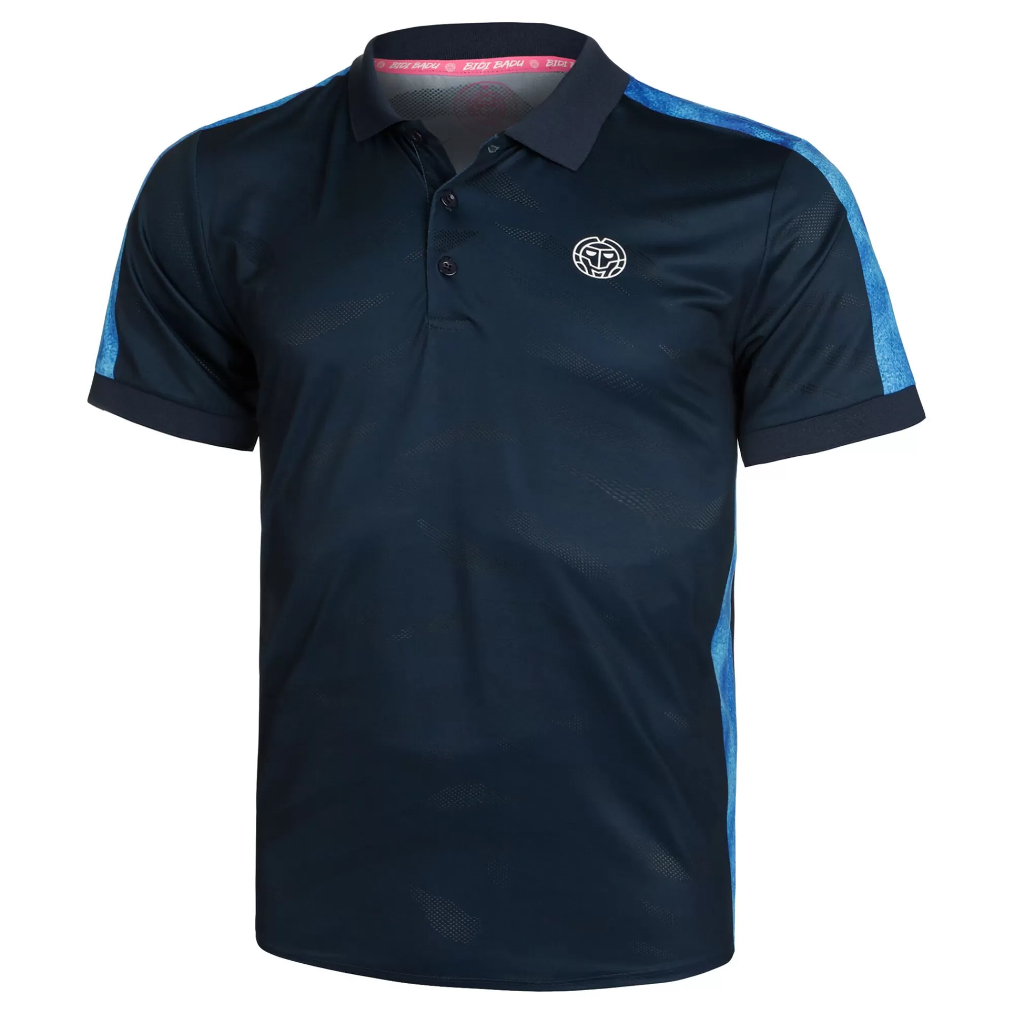 Beach Spirit Polo Men - Dark Blue, Blue>BIDI BADU Fashion