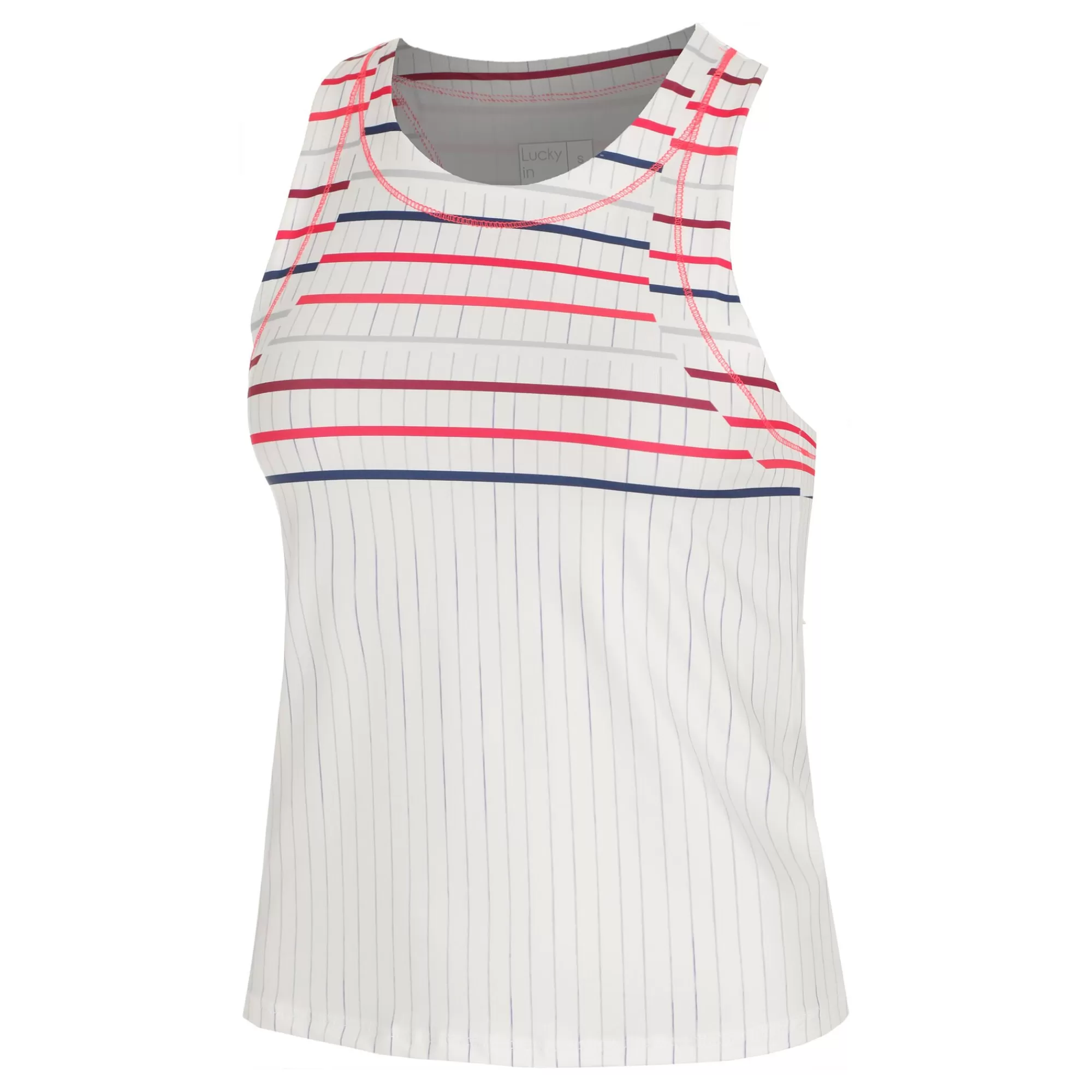 Berry Buzz Tank Top Women - White, Multicoloured>Lucky in Love Outlet