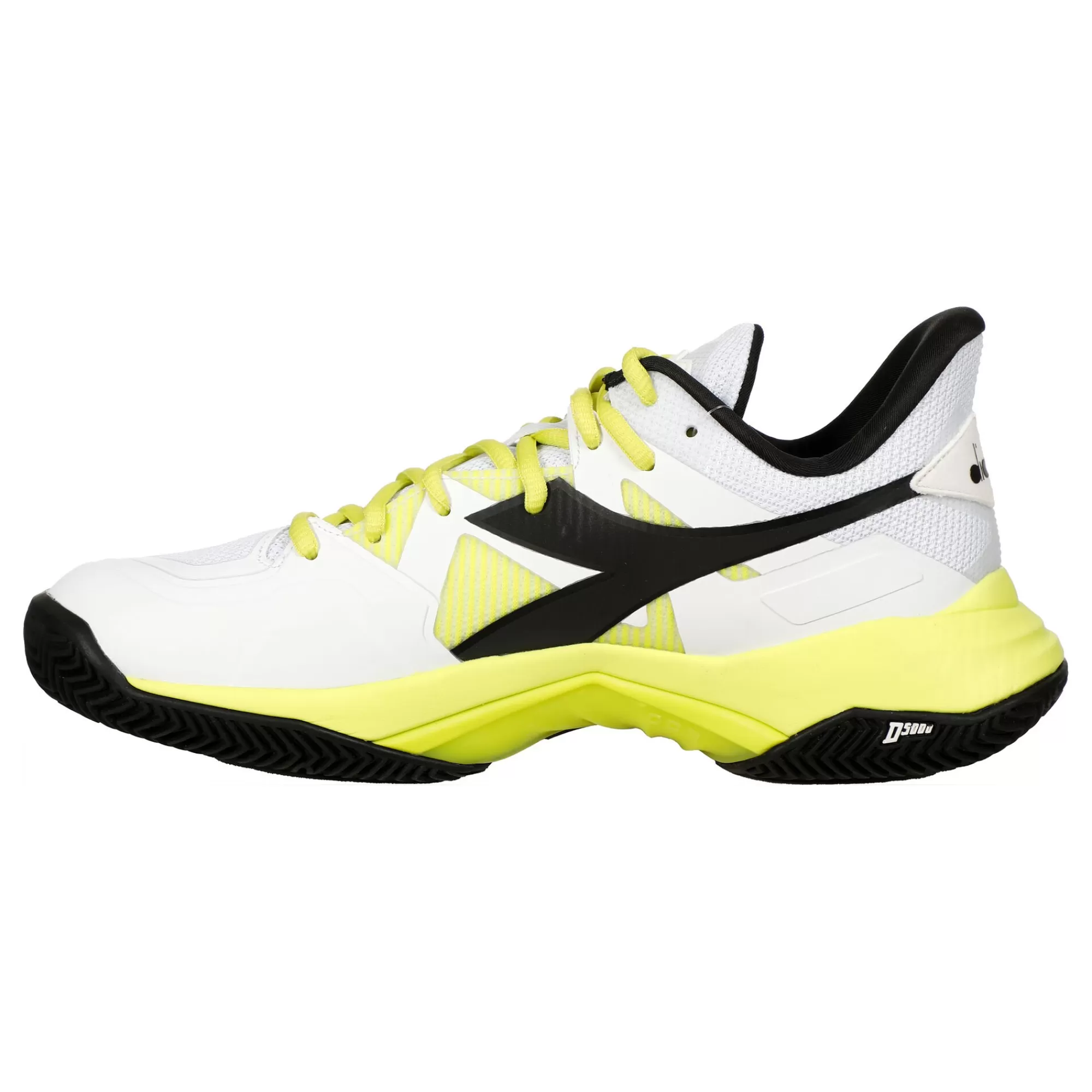 B.Icon 2 Clay Court Shoe Men - White, Neon Yellow>Diadora Discount
