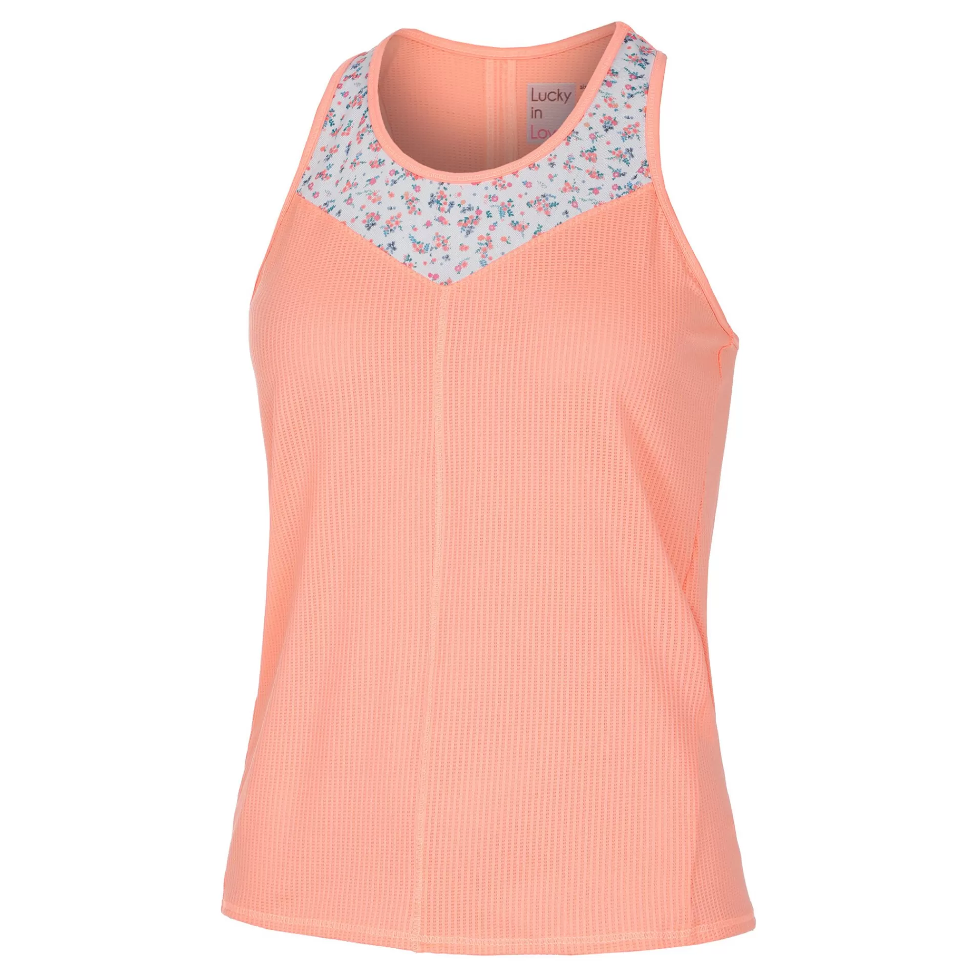 Blossom Tie Back Tank Top Women - Apricot, Multicoloured>Lucky in Love Discount