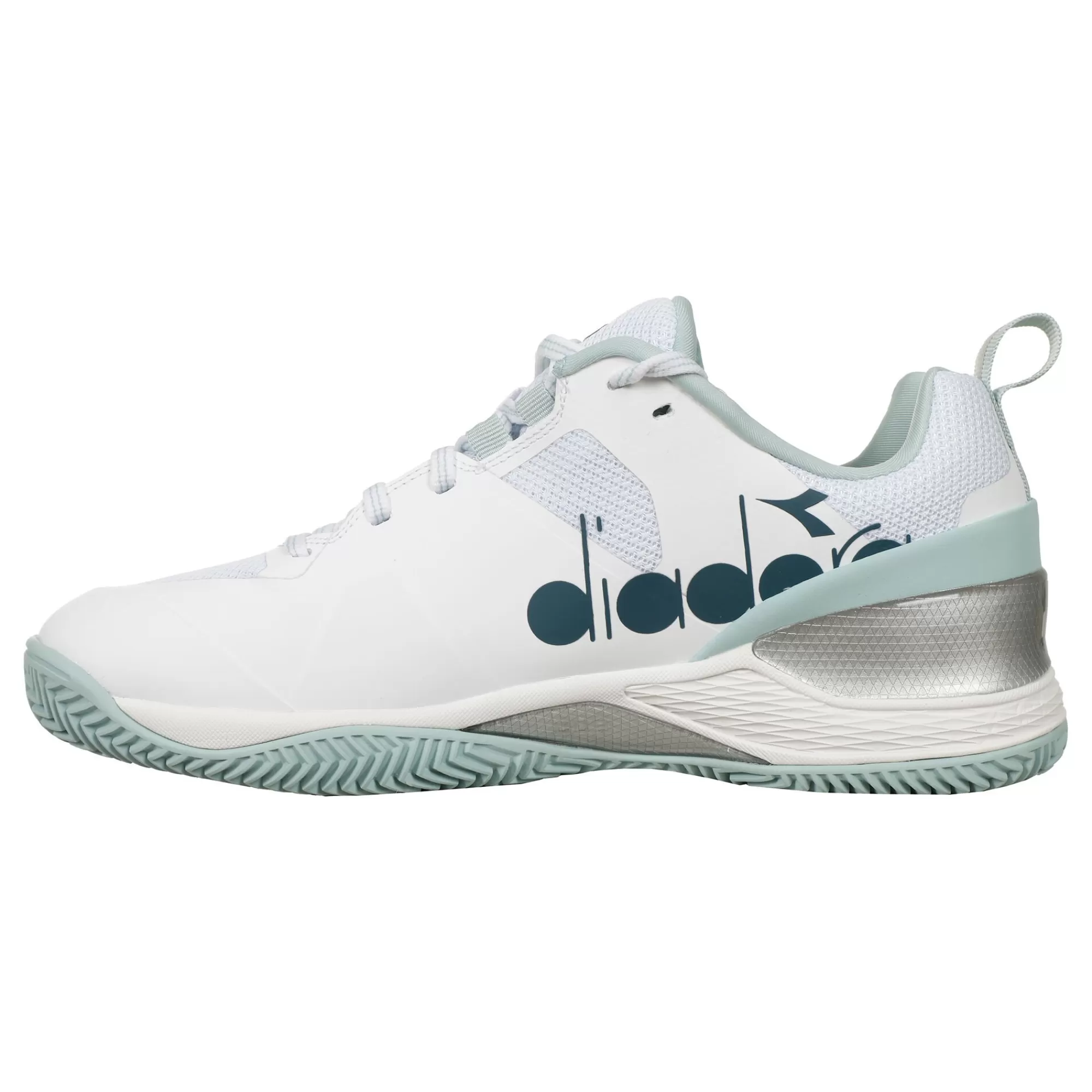Blushield Torneo 2 Clay Court Shoe Women - White, Mint>Diadora Hot