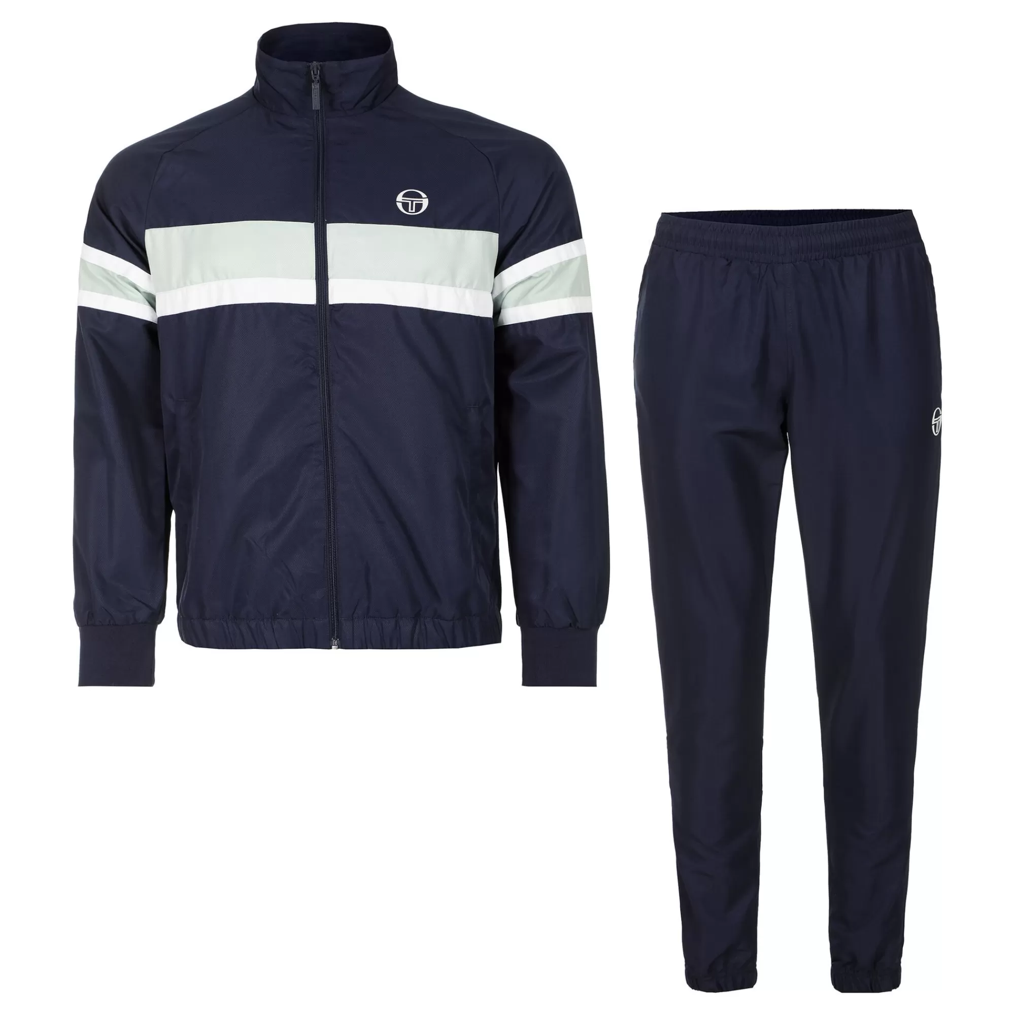 Board Tracksuit Men - Dark Blue, White>Sergio Tacchini Fashion