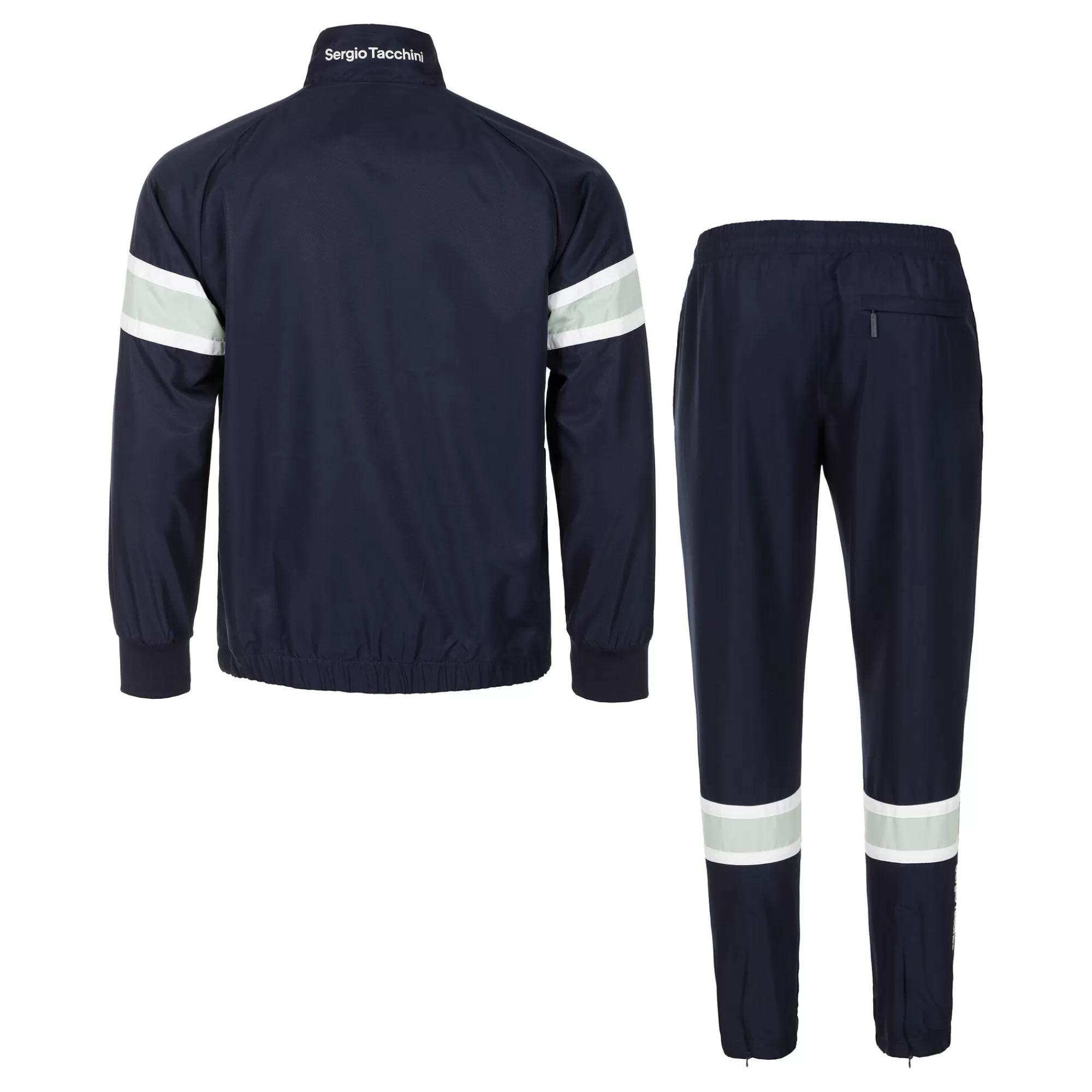 Board Tracksuit Men - Dark Blue, White>Sergio Tacchini Fashion