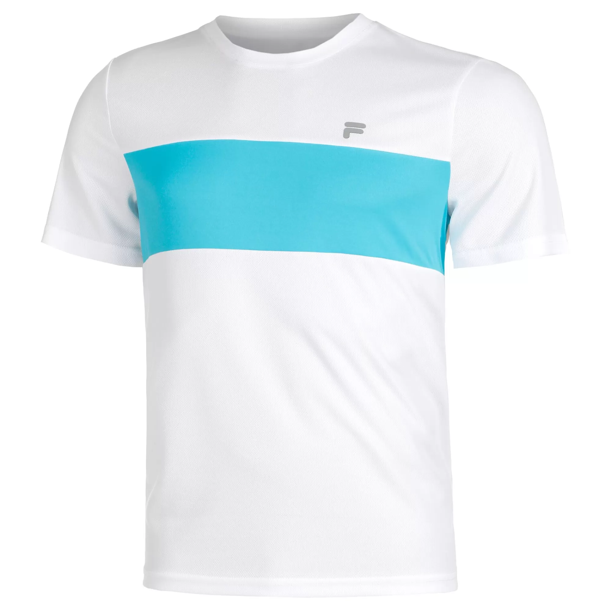 Bosse T-Shirt Men - White, Turquoise>Fila Cheap