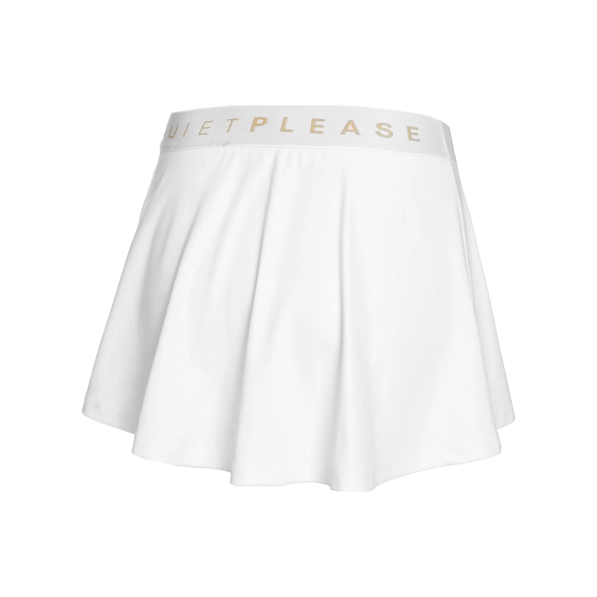 Bounce Skirt Women - White, Blue>Quiet Please Hot