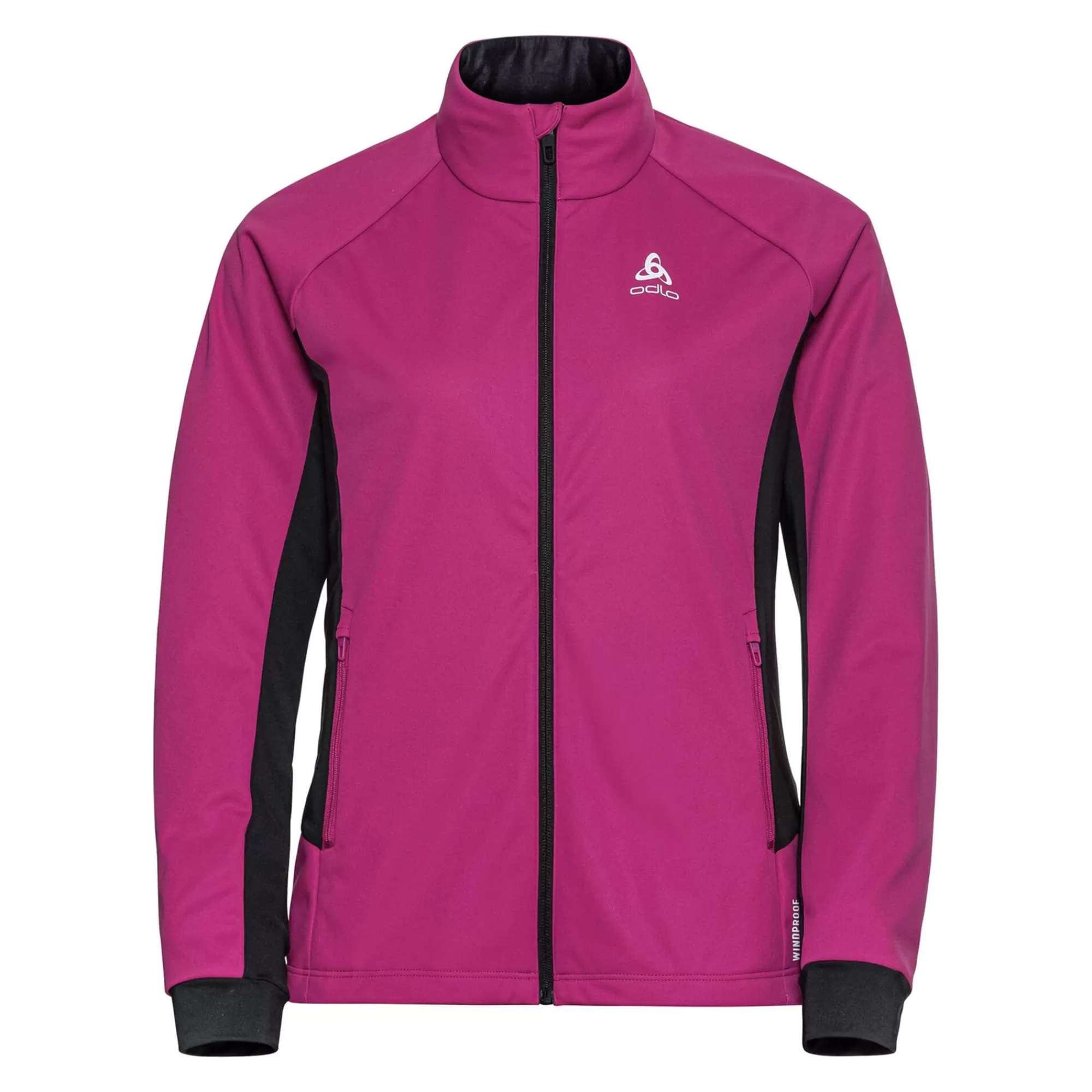 Brensholmen Running Jacket Women - Pink, Black>Odlo New