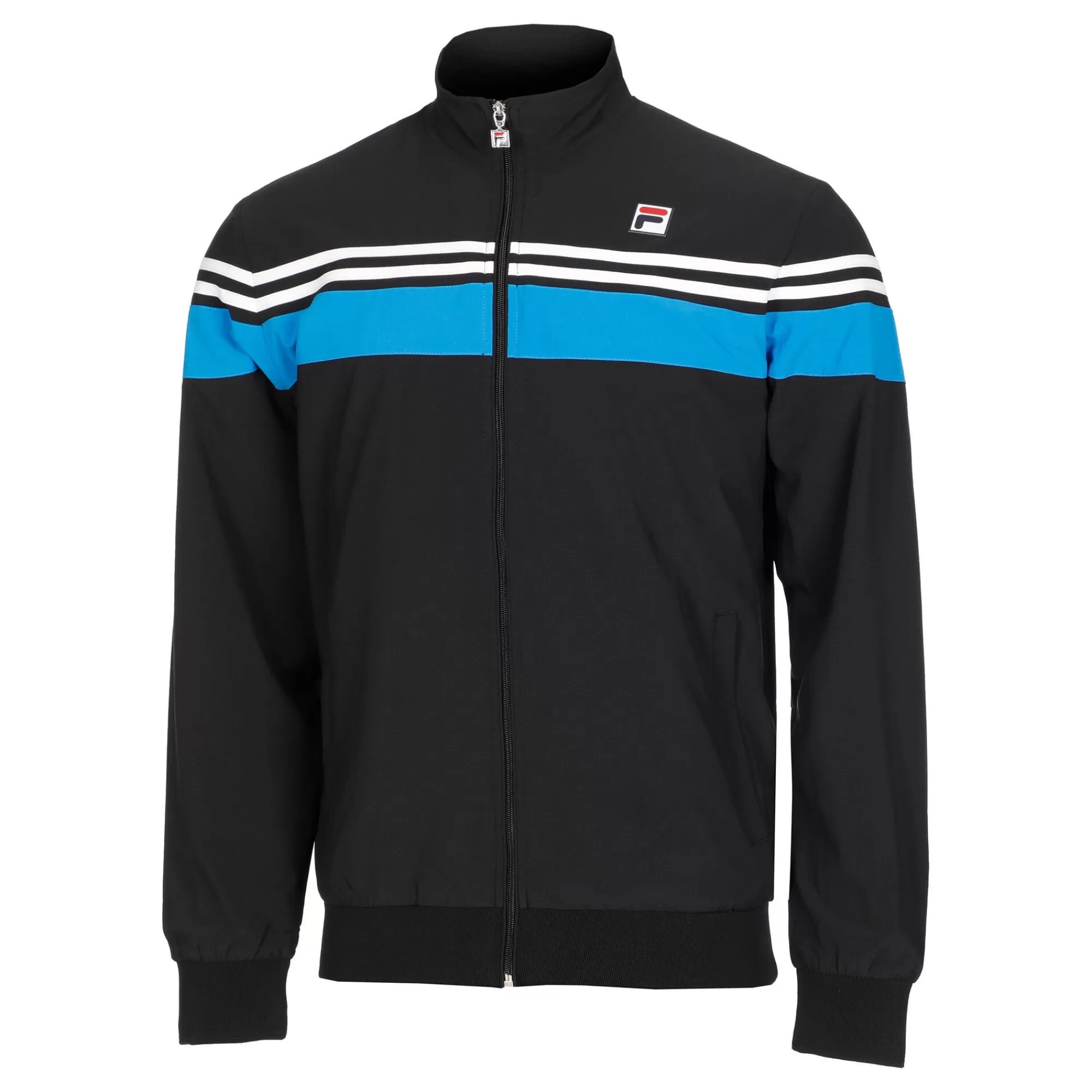 Bruno Training Jacket Men - Black, Blue>Fila Flash Sale
